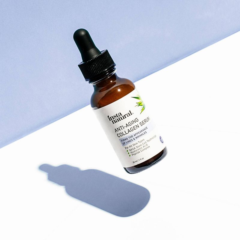 InstaNatural Anti-Aging Collagen Facial Serum – 1 fl oz