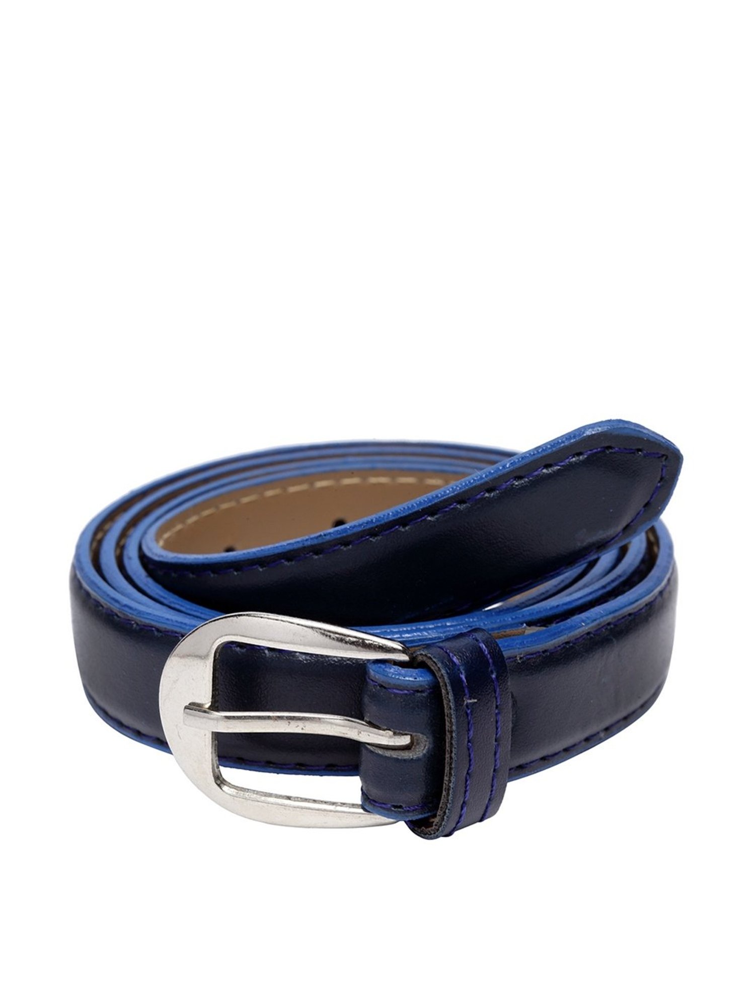 Apsis Navy PU Waist Belt for Women