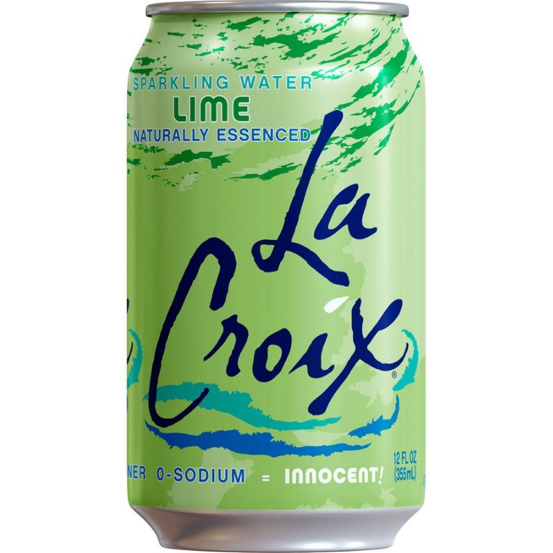 LaCroix Sparkling Water Lime - 8pk/12 fl oz Cans