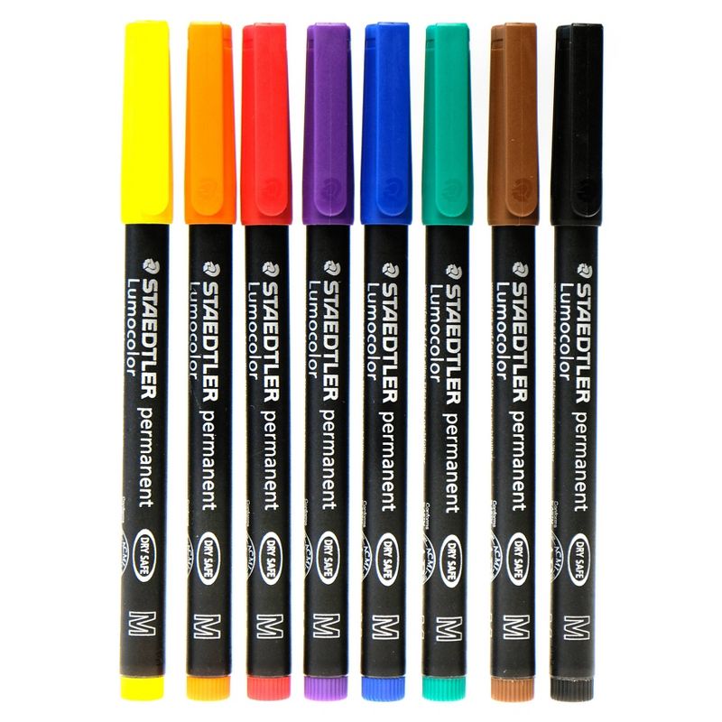 Lumocolor Permanent Markers 8ct - Staedtler