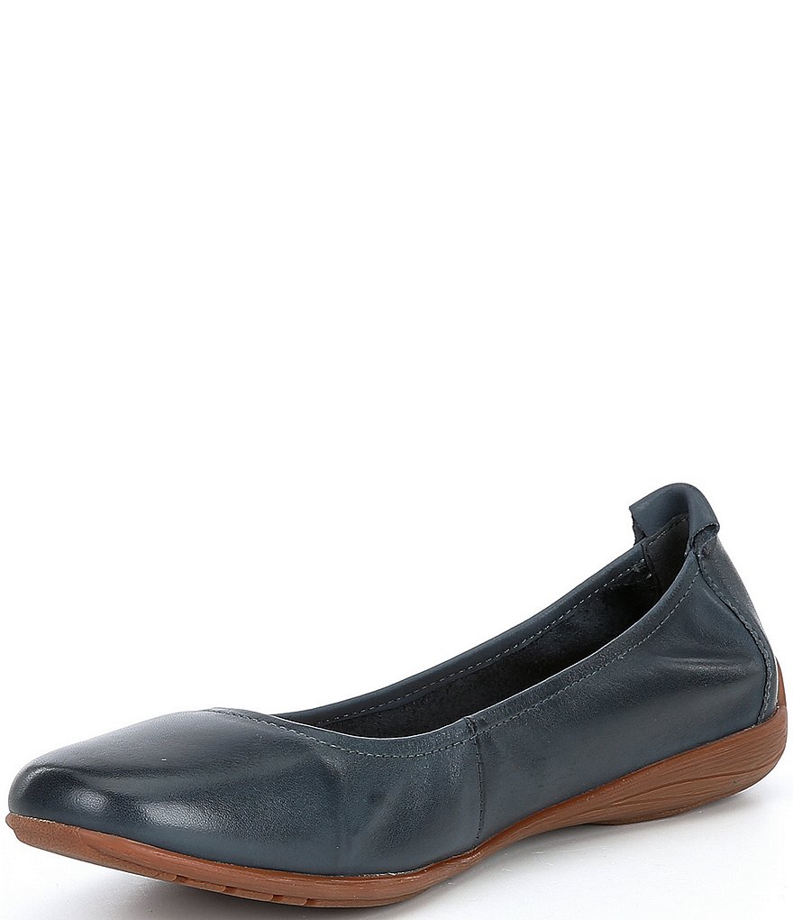 Josef Seibel Fenja 01 Leather Ballerina Slip-Ons
