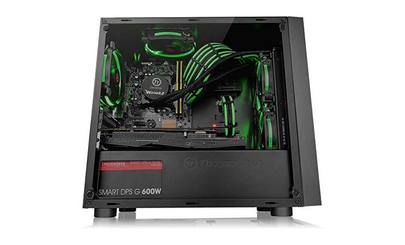 Thermaltake Versa H18 Micro ATX Mini Tower Computer Case.