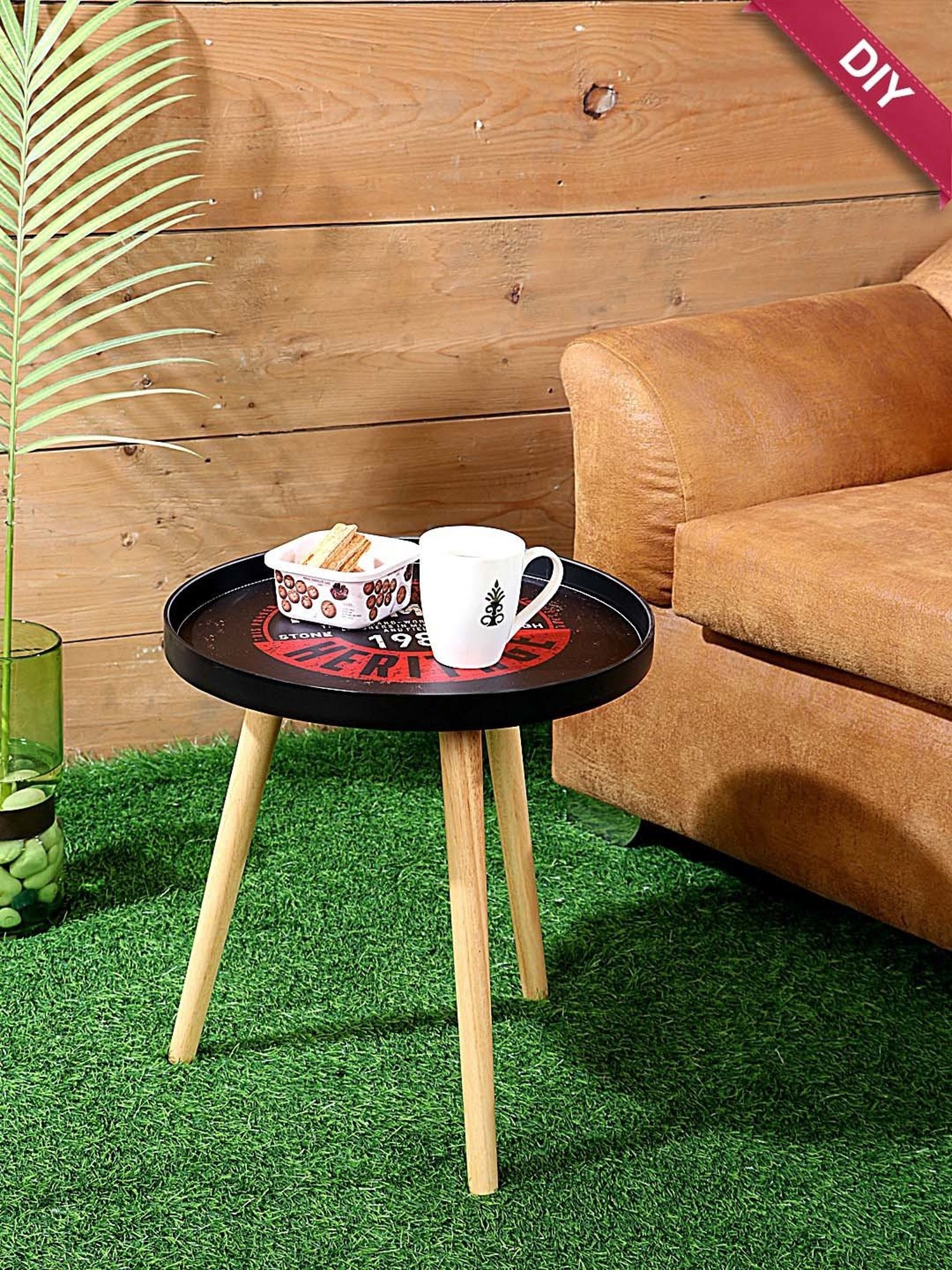 HOSTA HOMES Multicolor PVC Standard Size Table