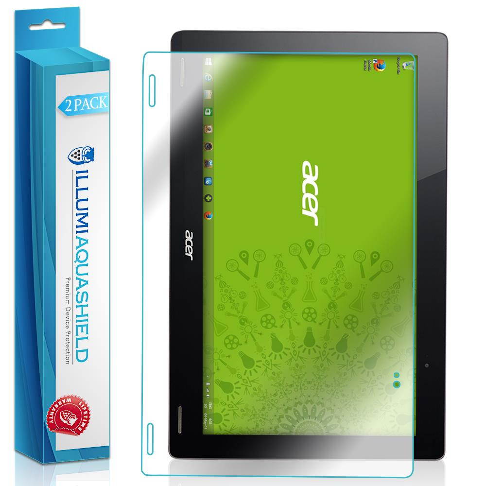 ILLUMI AquaShield Screen Protector Compatible with Acer Aspire Switch 12 S (2-Pack) No-Bubble High Definition Clear Flexible TPU Film