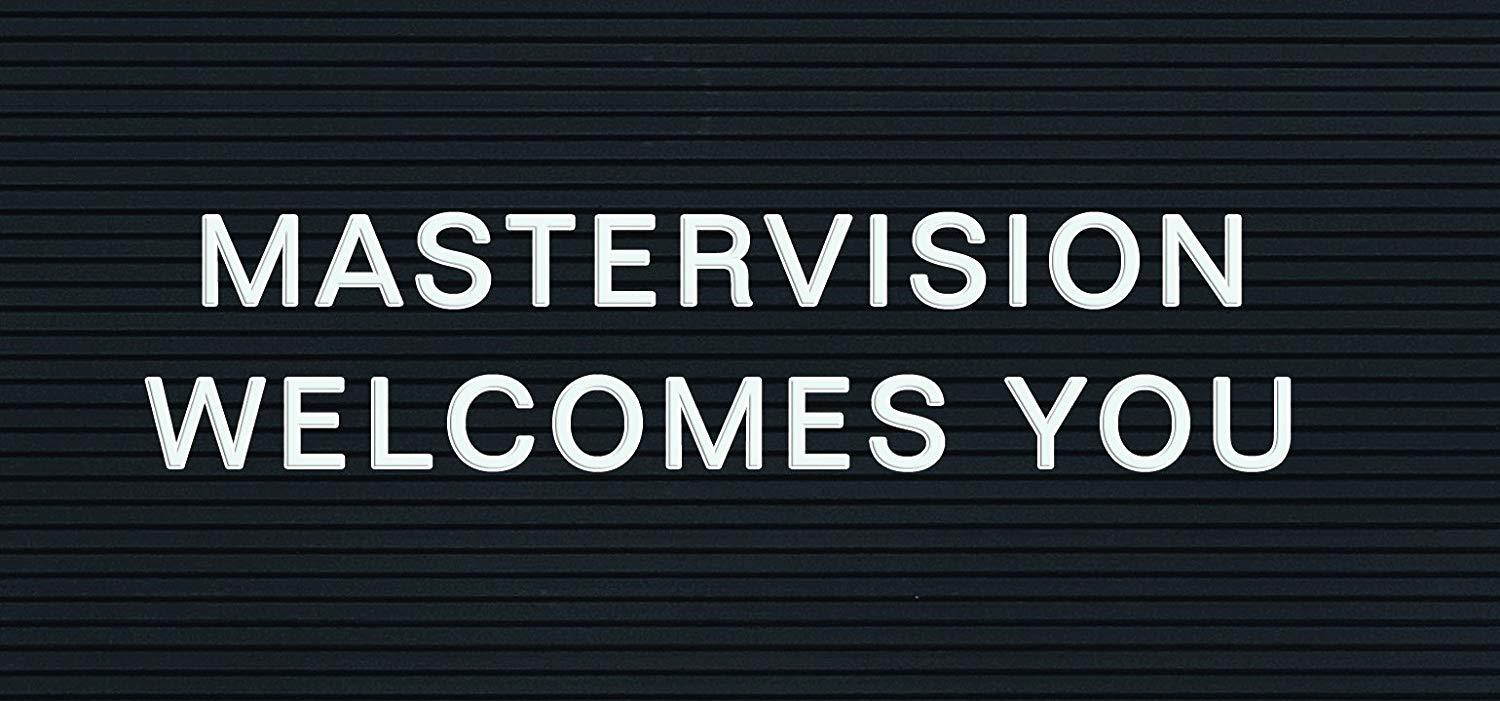 MasterVision In-Out Planning Board Magnetic Dry Erase/Letter Board, 18" x 24", Aluminum Frame