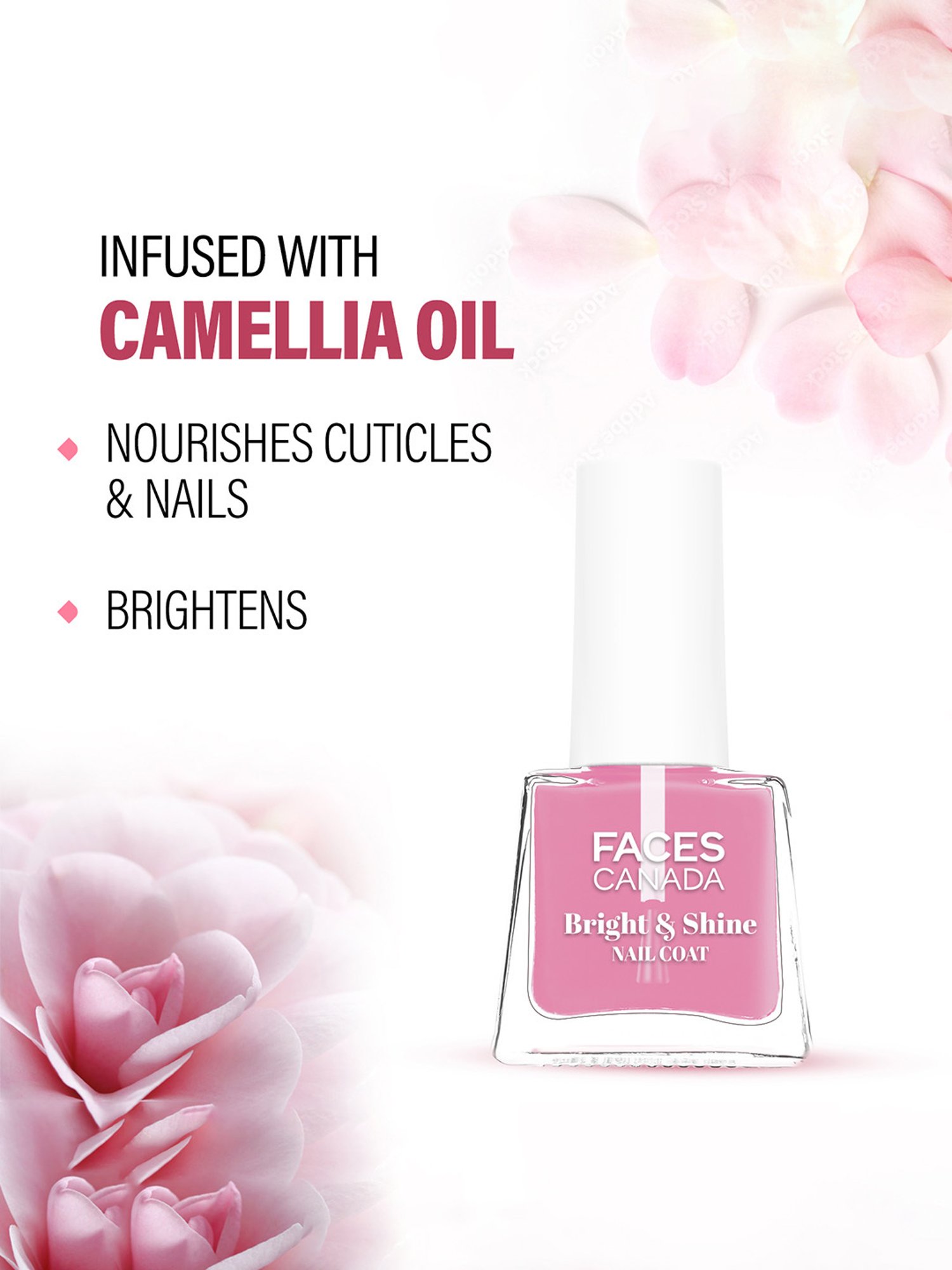 Faces Canada Bright & Shine Nail Coat - 5 ml