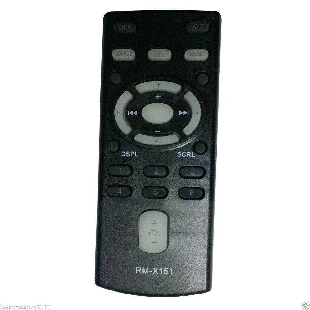 New RM-X151 RMX151 Car CD Remote f SONY CDX-F5000 CDX-F5005X CDX-F50M CDX-F5500