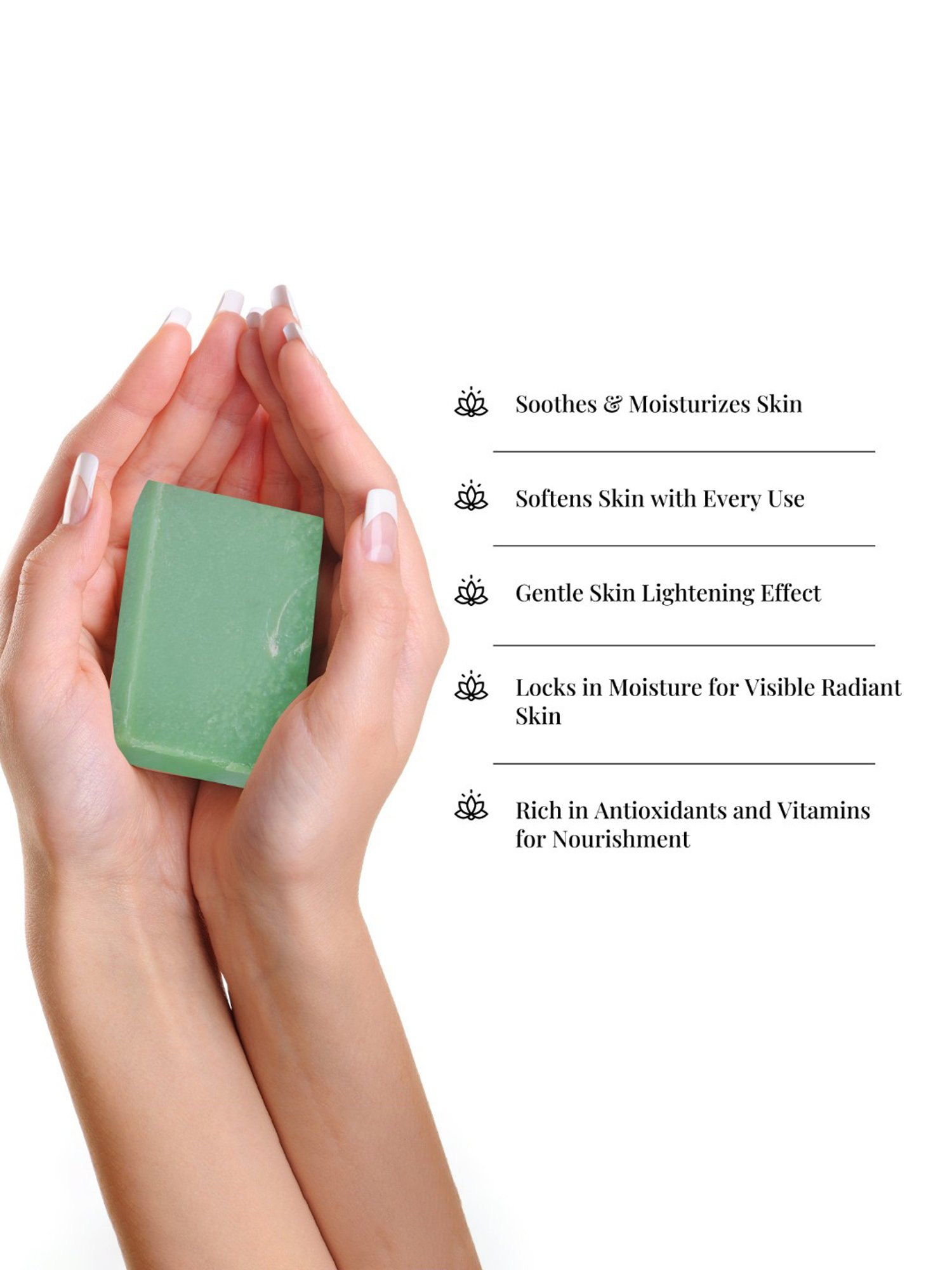 Earthraga Shea Butter & Tea Tree Handmade Soap - 125 gm