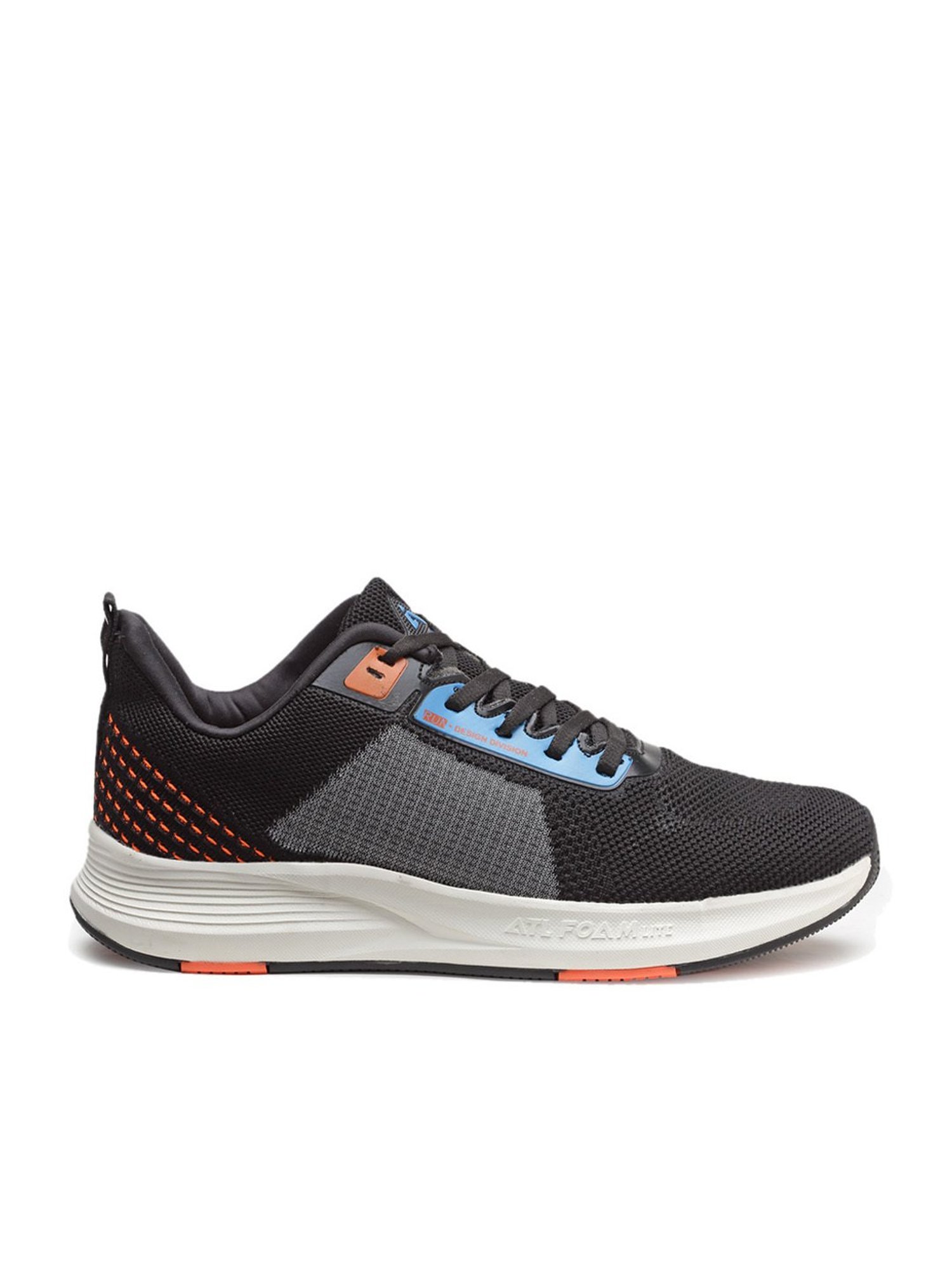 Action Men's Black Running Shoes