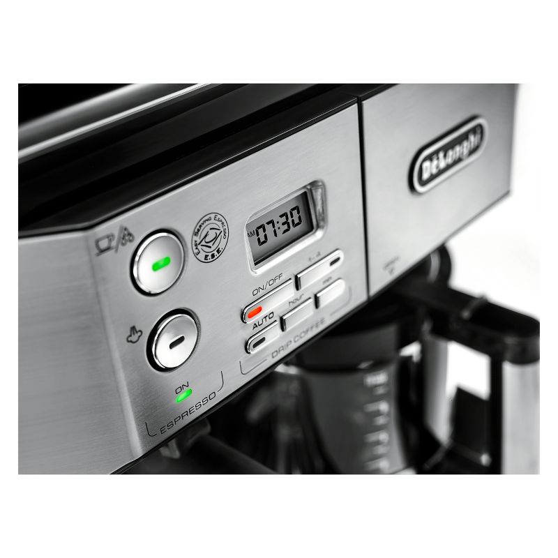 De'Longhi Combination Espresso/Coffee Machine - Stainless Steel BCO430