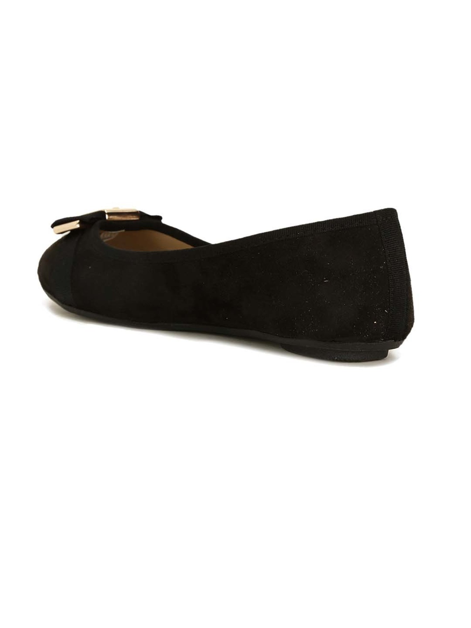 Bata Women's Black Flat Ballets