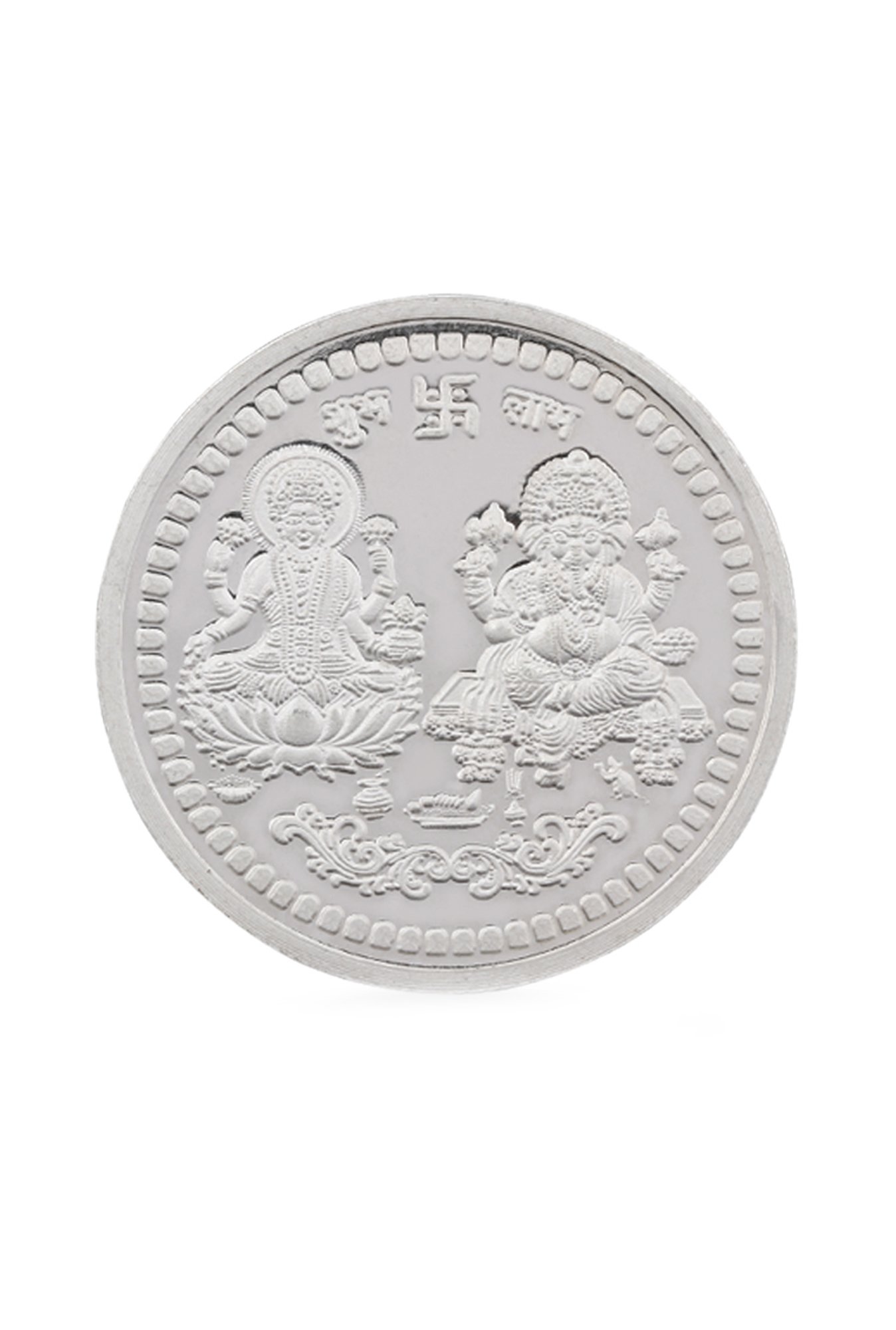 PC Jeweller Laxmi Ganesh 999 20gm Silver Coin