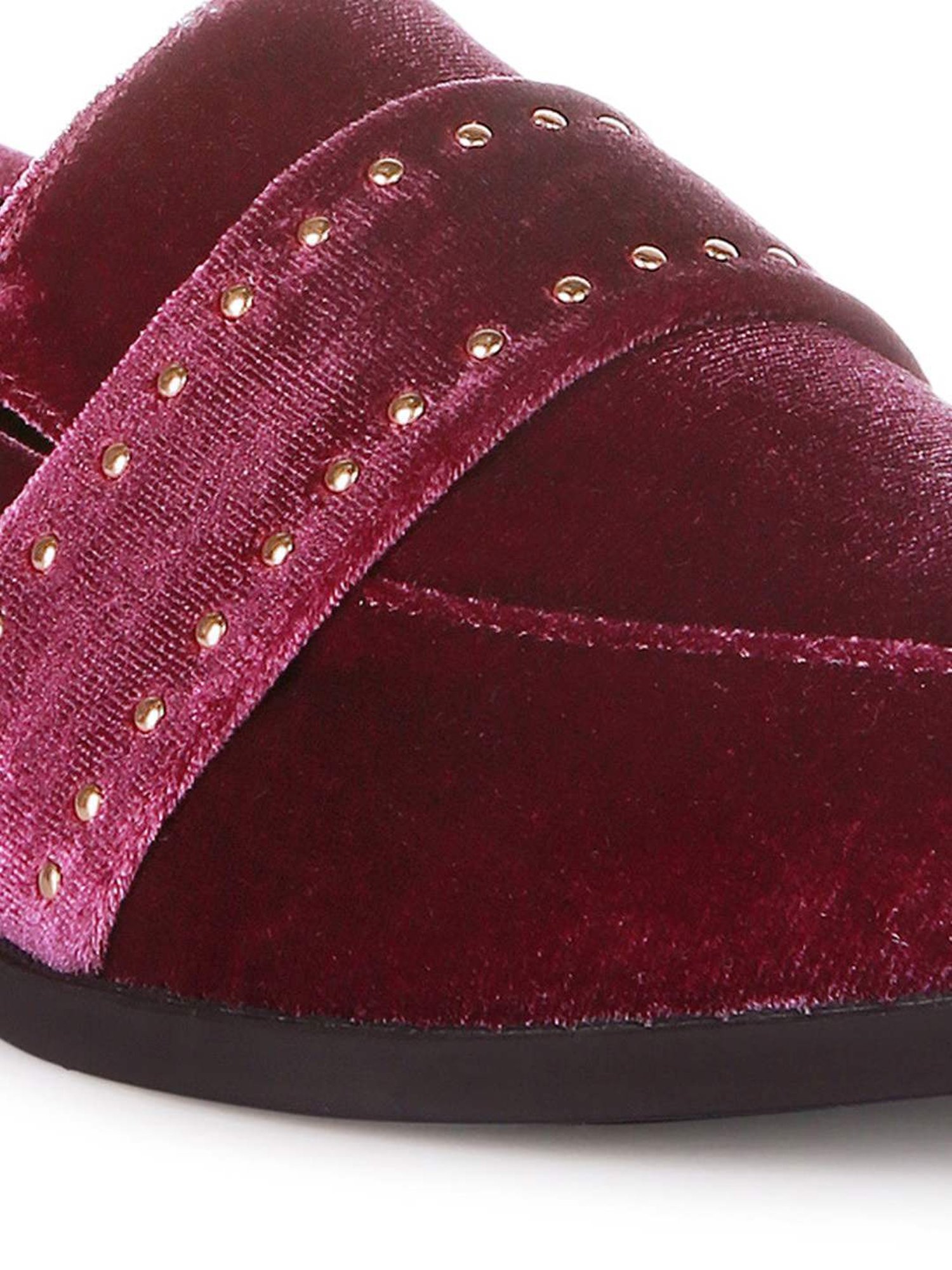 London Rag Women's Walkin Burgundy Casual Loafers