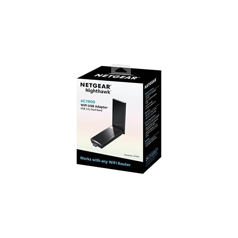 Nighthawk AC1900 Wi-Fi USB Adapter (A7000-10000S)
