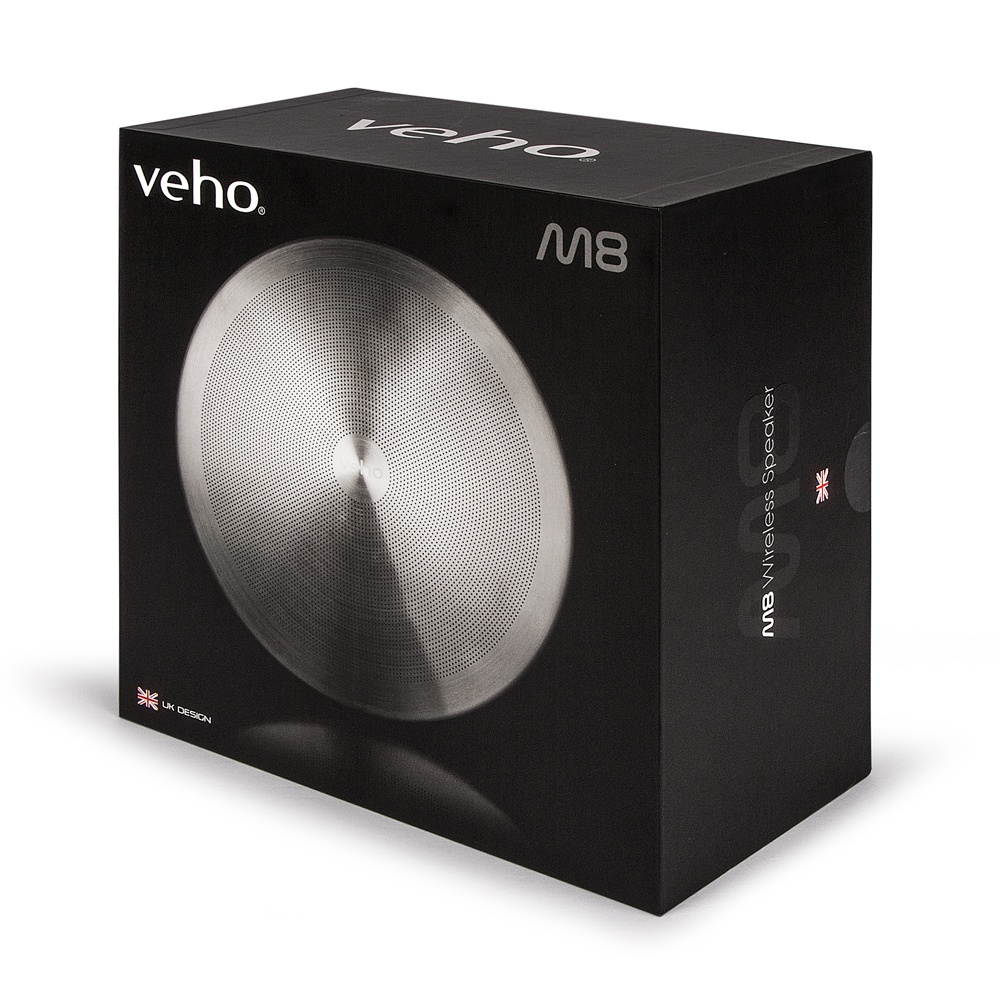 Veho M-8 Wireless Lifestyle Portable Bluetooth Speaker