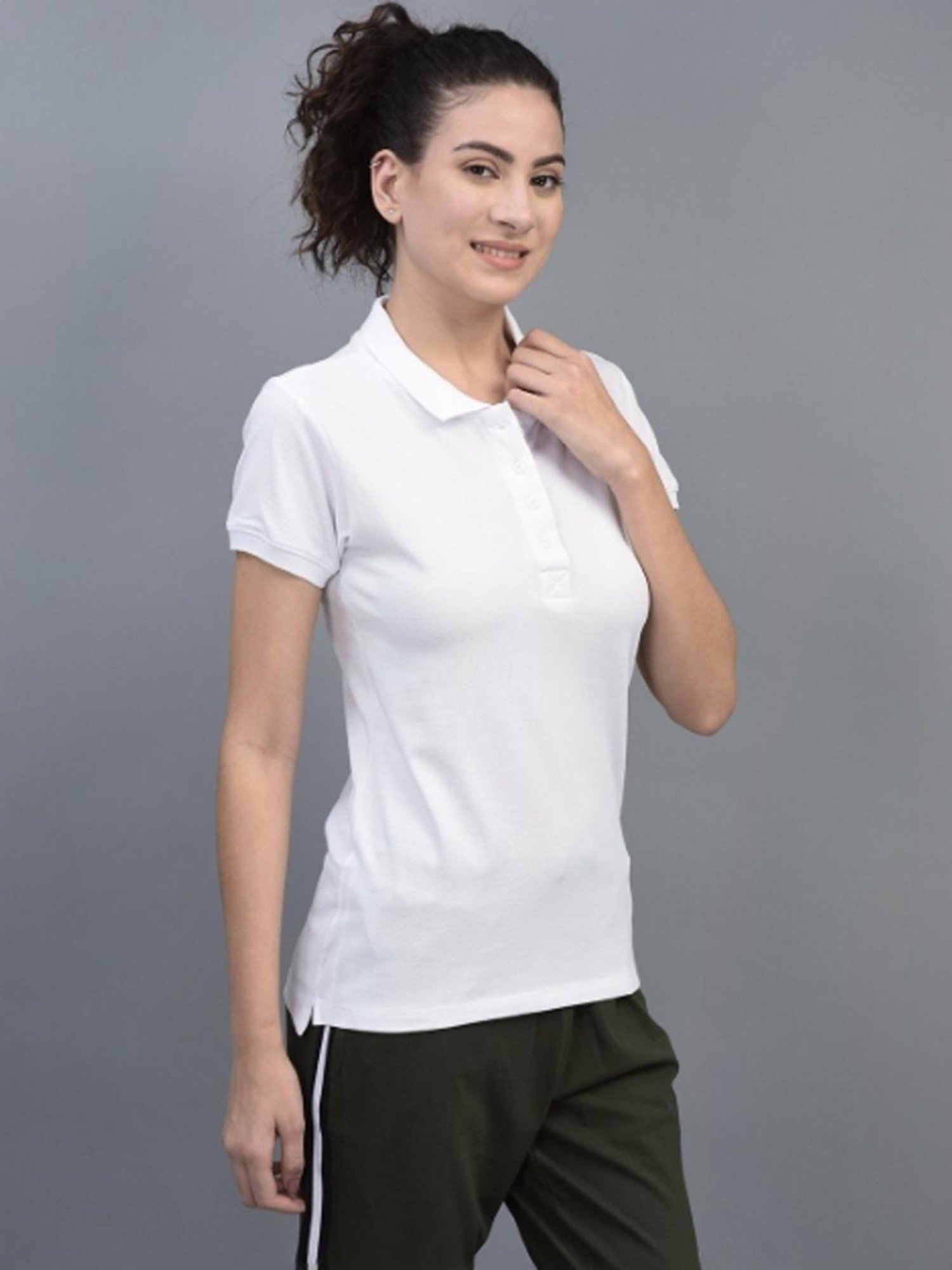 Dollar Black & White Cotton Sports T-Shirt - Pack Of 2