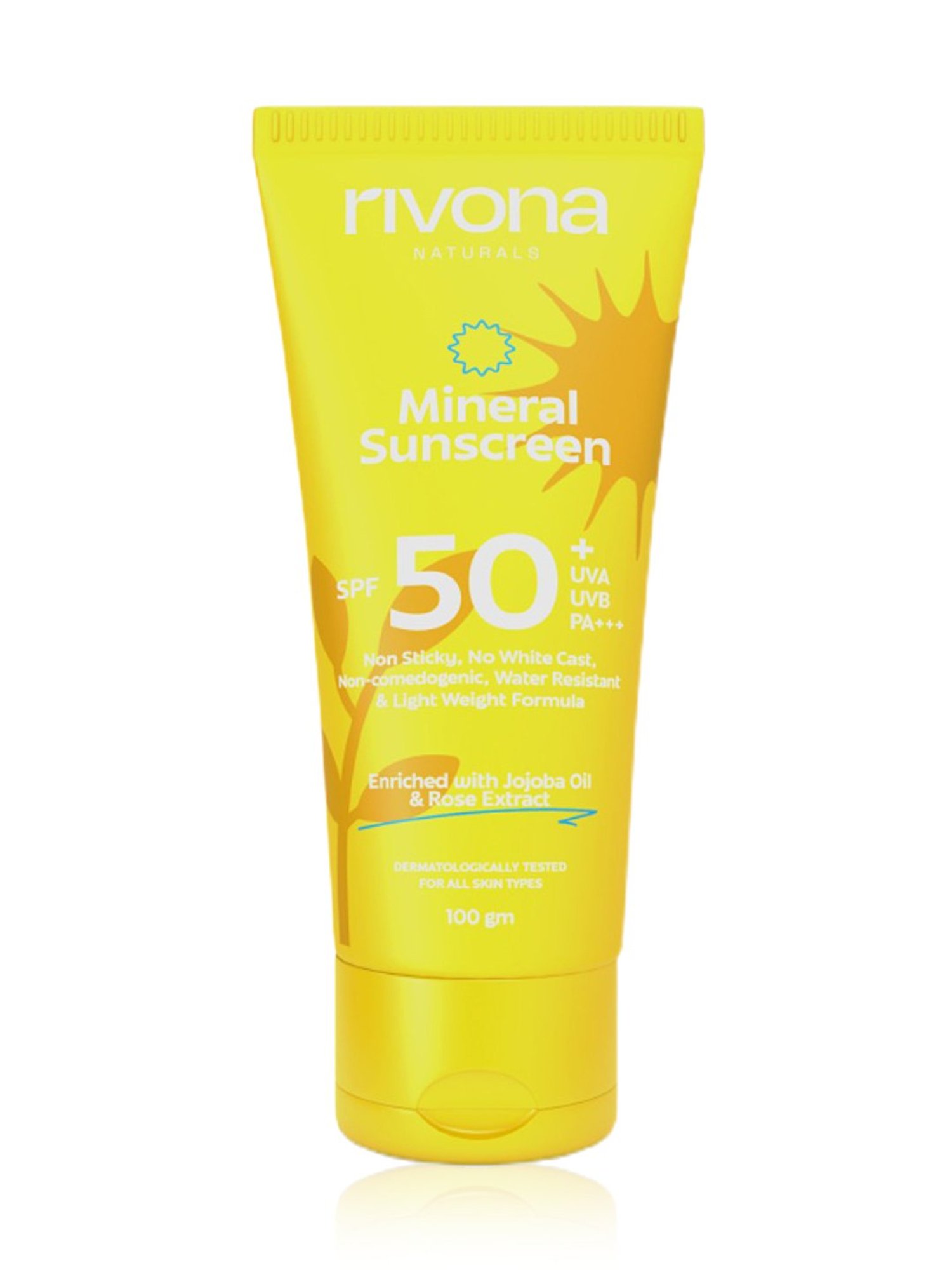 Rivona Naturals Mineral Sunscreen SPF 50+ - 100 gm