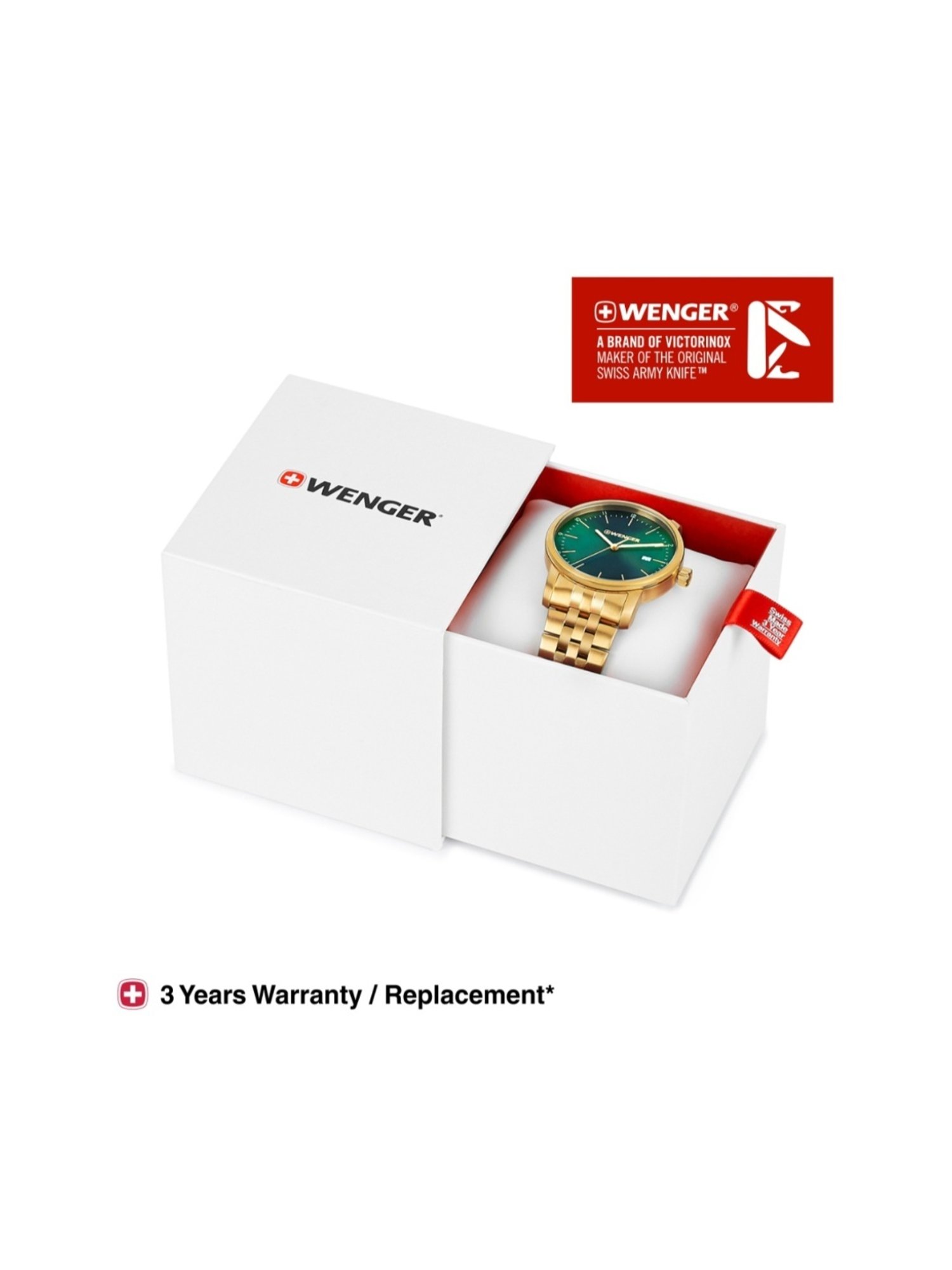 Wenger Swiss Made 01.1741.129 Urban Classic Analog Watch for Men