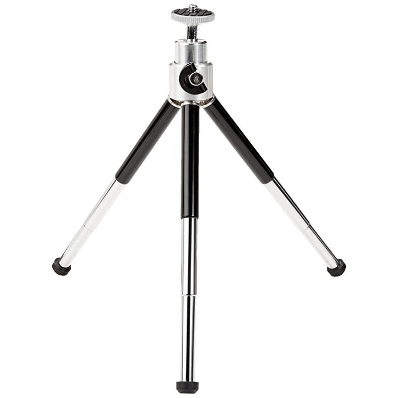 Lightweight Adjustable Mini Tripod Stand Pack of 4 5 75 Inches Black