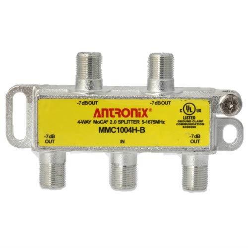3 way antronix mmc1003hb 51675 mhz moca 2.0 splitter for frontier formerly verizon fios