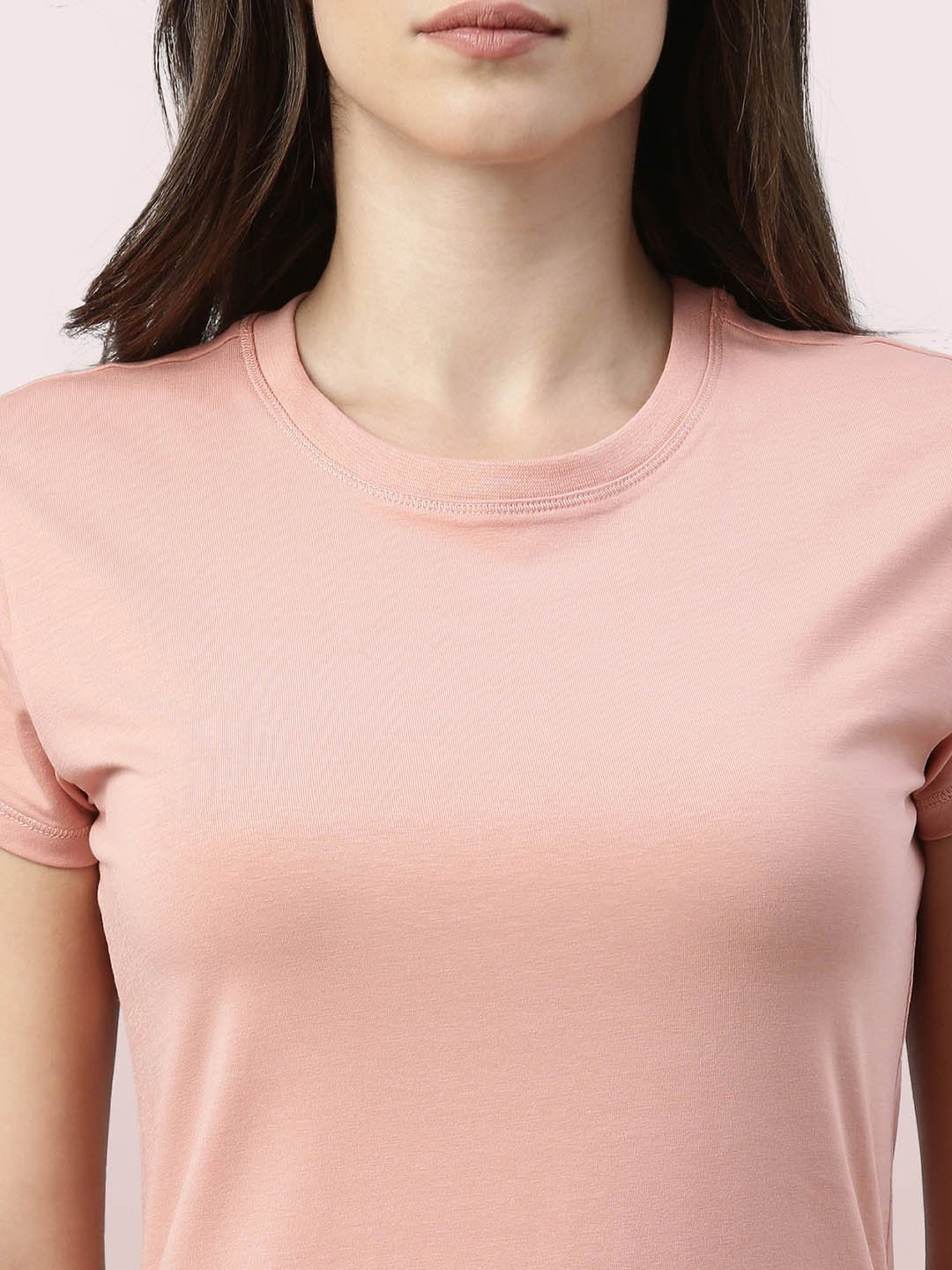 Enamor Light Peach T-Shirt
