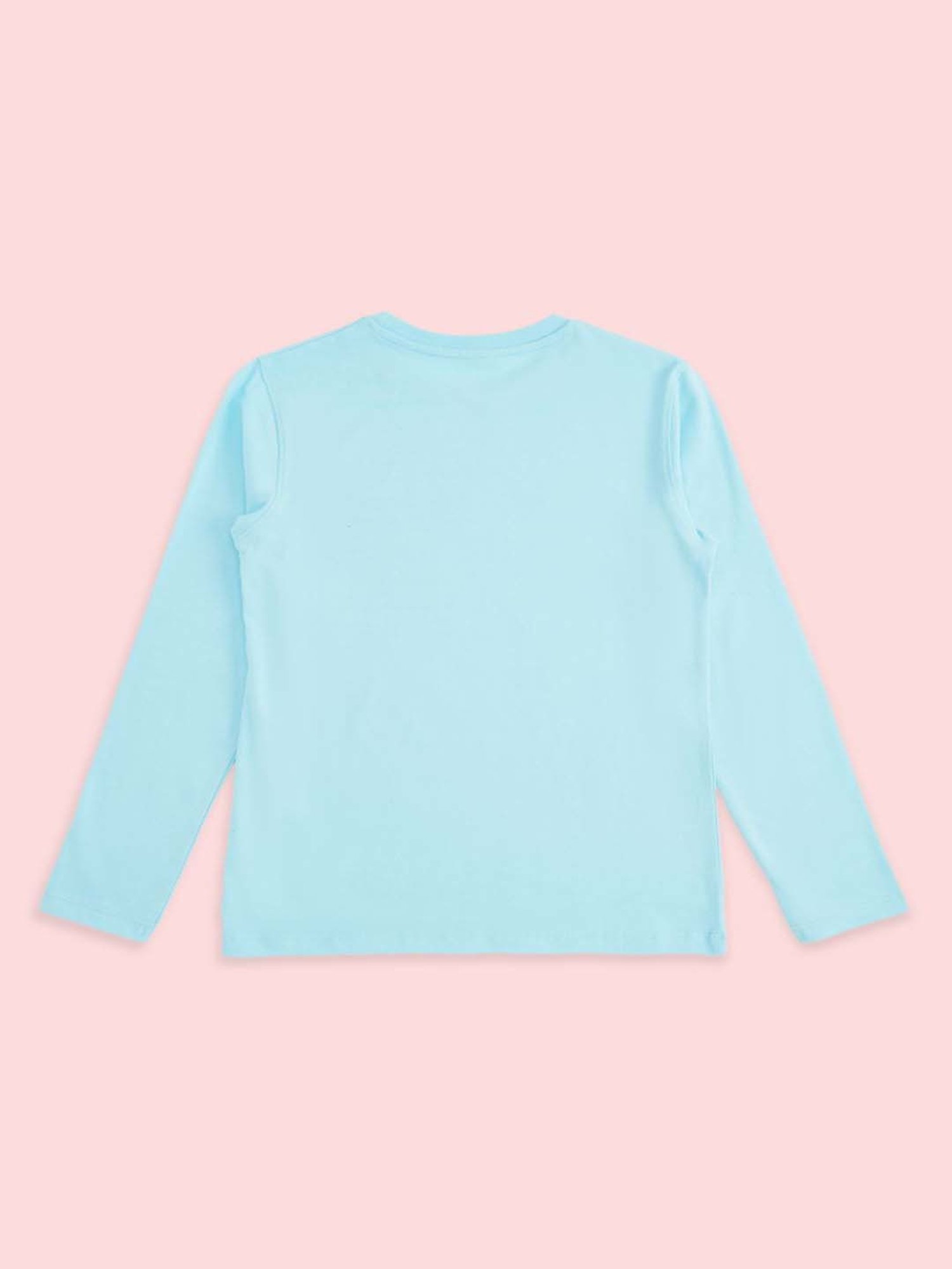 Pantaloons Baby Kids Black & Yellow Cotton Printed Full Sleeves T-Shirt