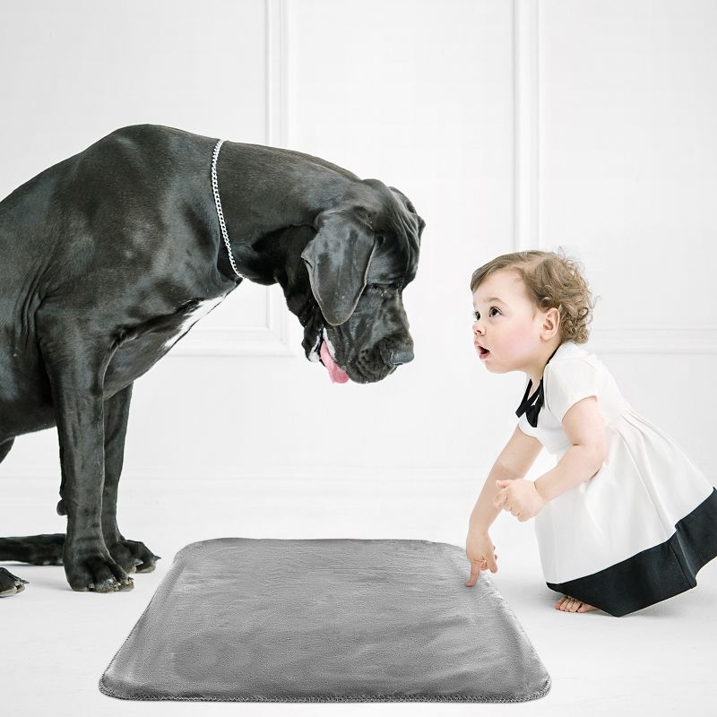 Pet Pal Waterproof Pet Throw Blanket, Gray