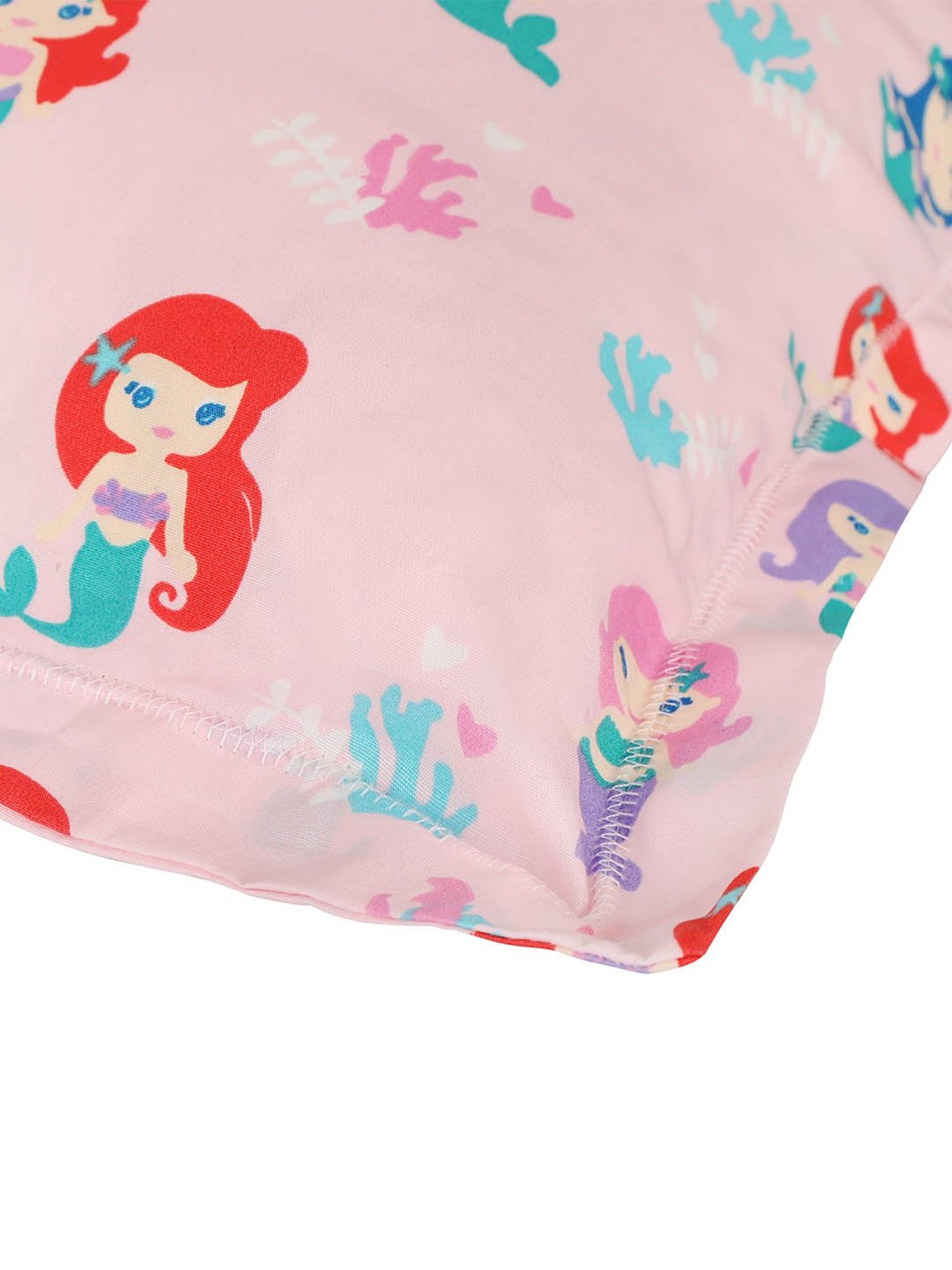 Nigh Nigh Mermaid Baby Pink Cotton 300 TC Kids Bed Linen Set