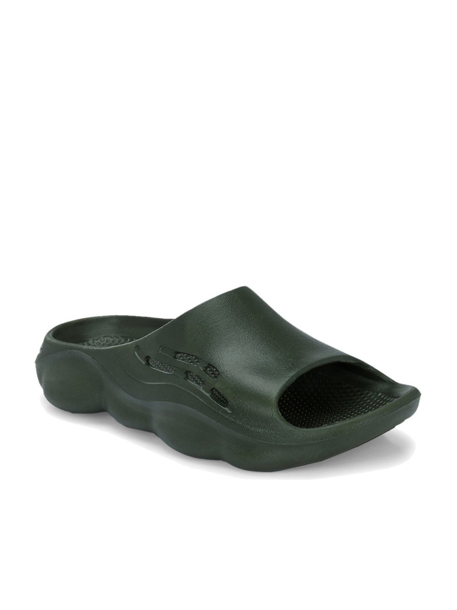 Yuuki Men's BREEZY Olive Slides
