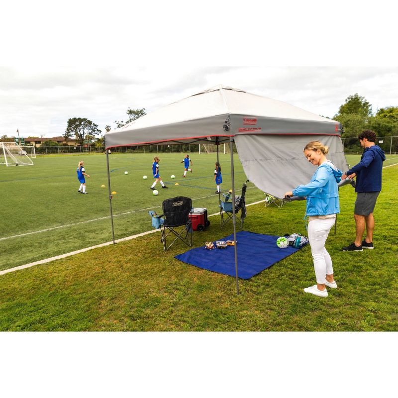 Coleman Instant Canopy with Sunwall 10'x10' - Gray