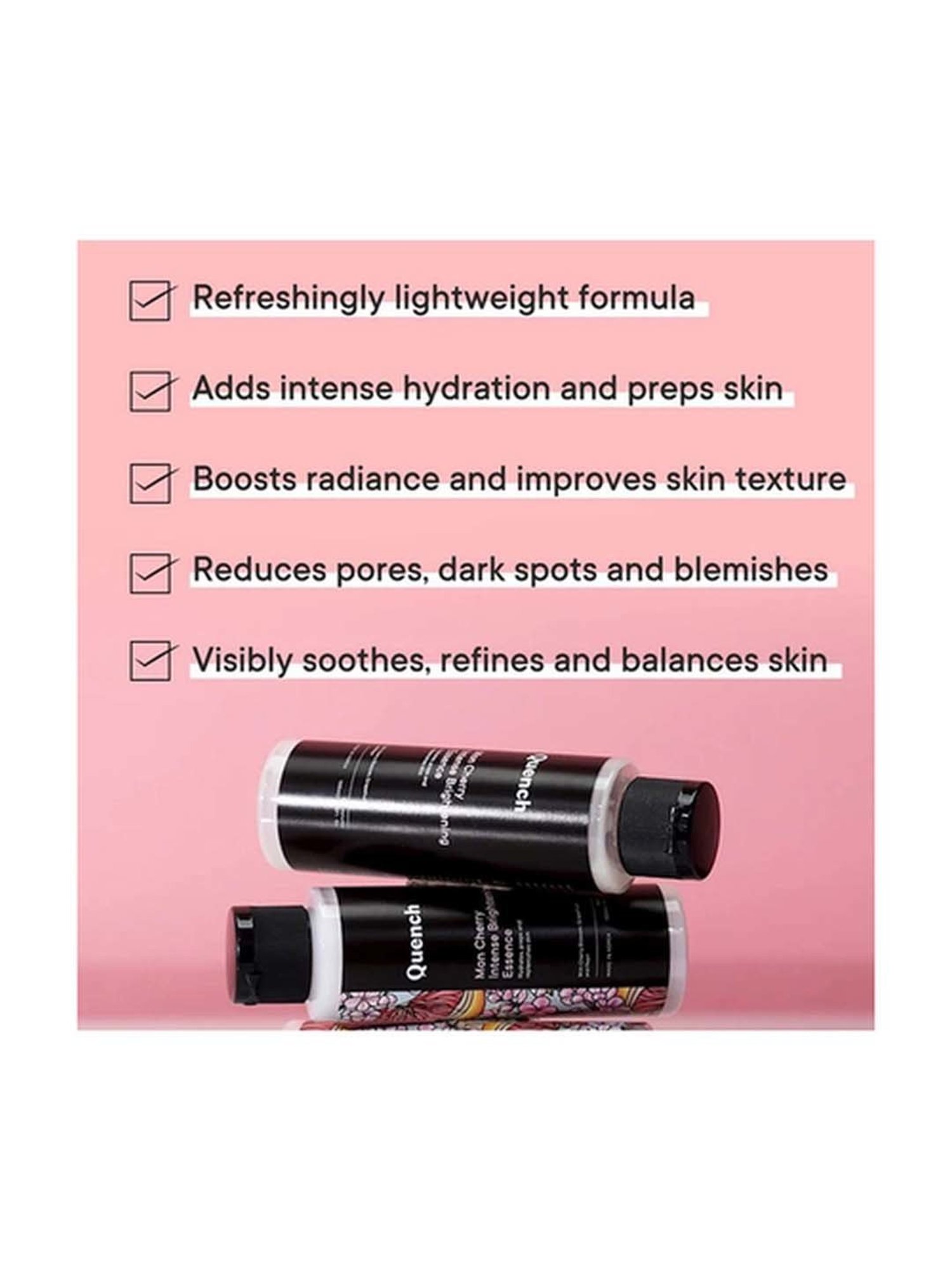 Quench Botanics Mon Cherry Intense Brightening Essence - 100 ml