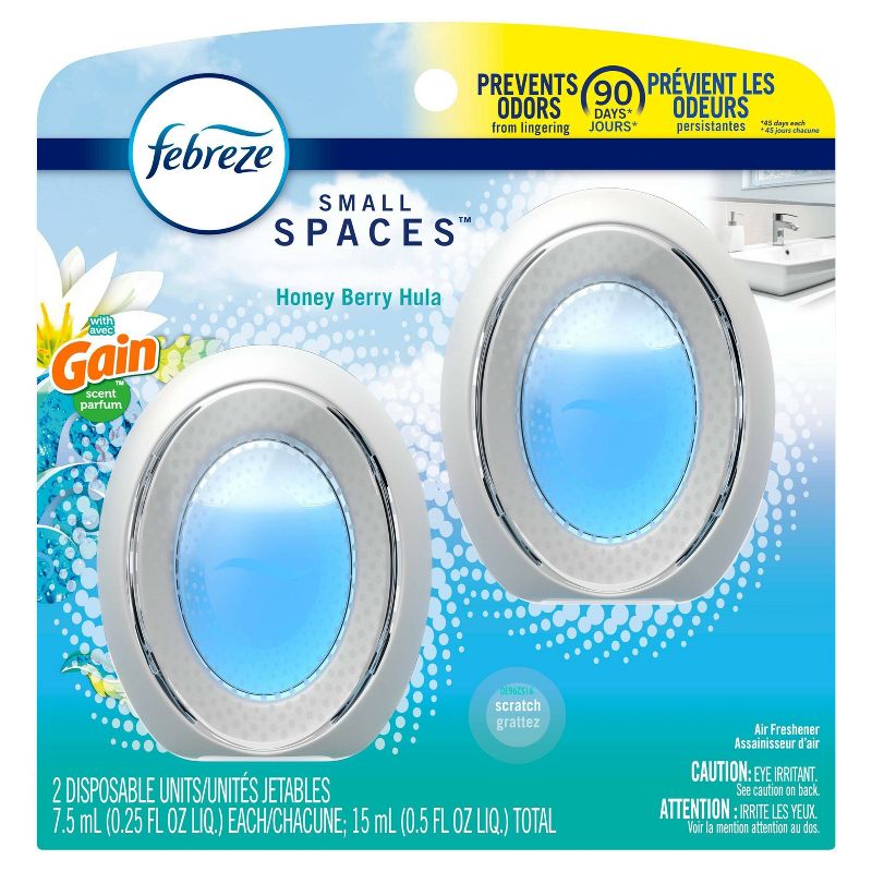 Febreze Small Spaces Air Freshener Honeyberry Hula - 0.5 fl oz