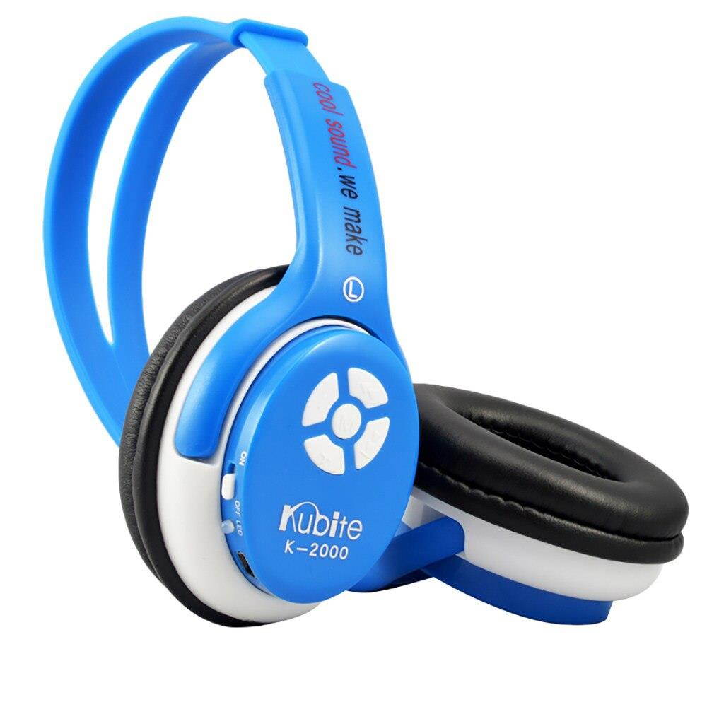 Kubite K-2000 Gaming Headset Headband Headphone USB 3.5mm LED with Mic for PC with Microphone Stereo Laptop Computer