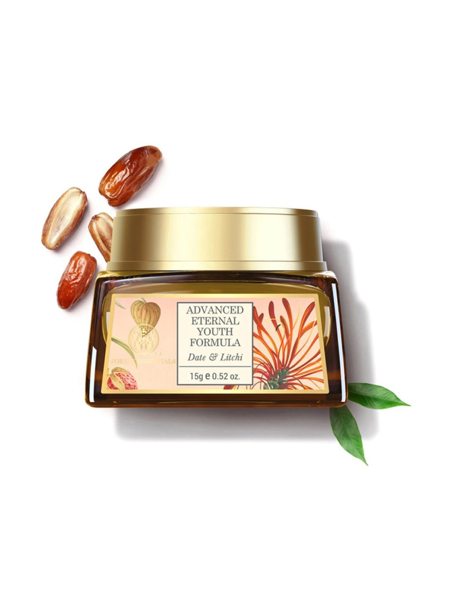 Forest Essentials Anti Ageing Moisturiser Night Cream Eternal Youth Date & Litchi - 15 gm