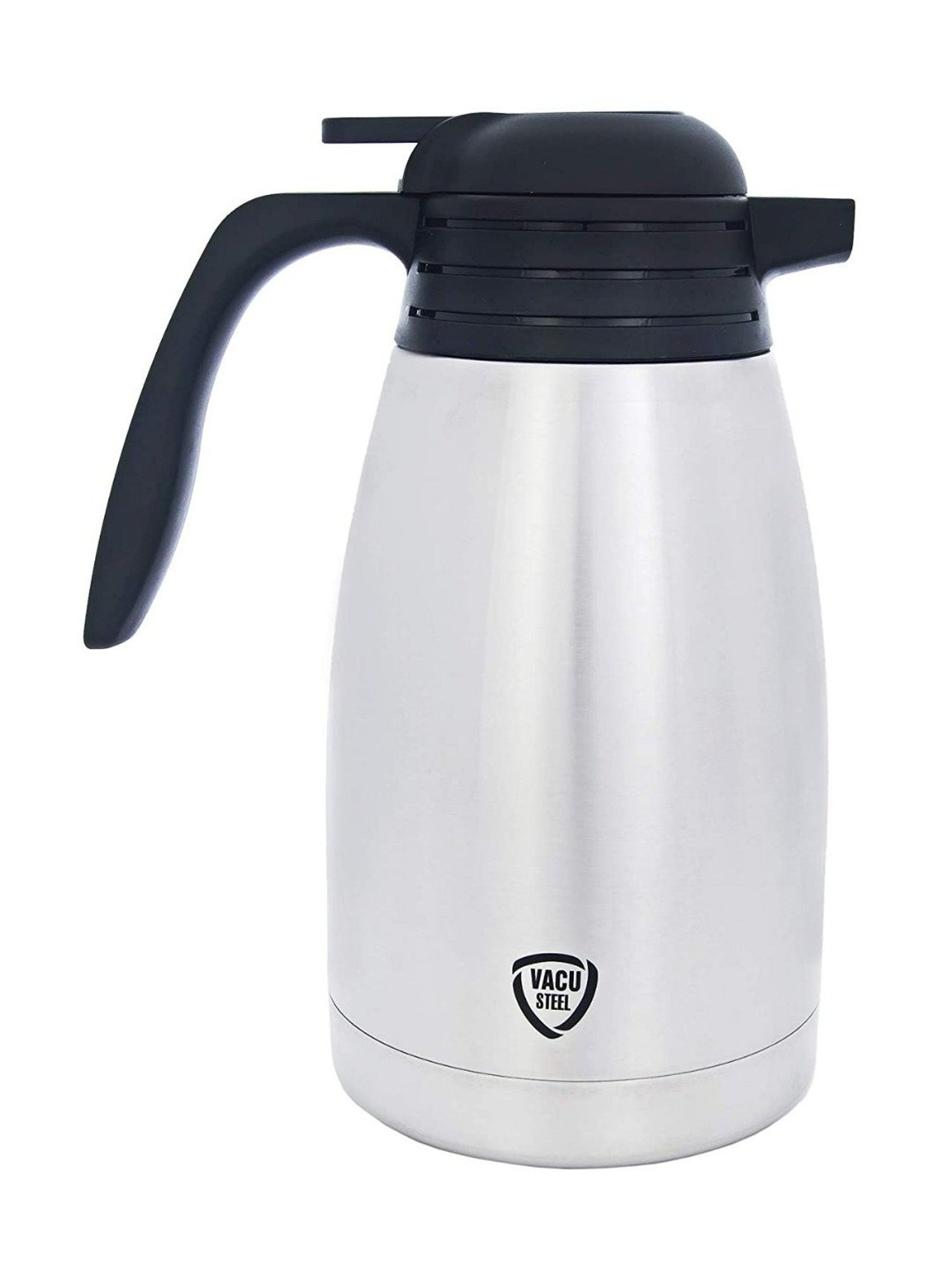 Cello Legacy Black Stainless Steel Flask (1.5L)