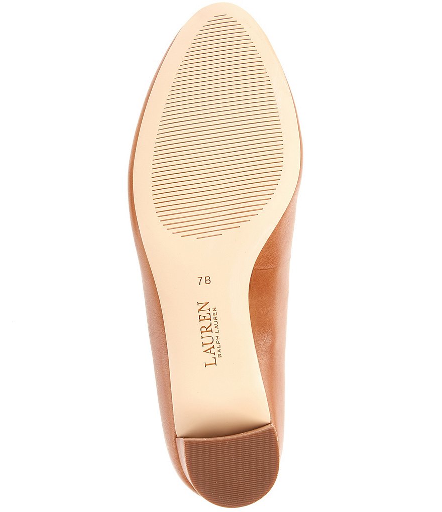 Lauren Ralph Lauren Brendi Leather Pumps