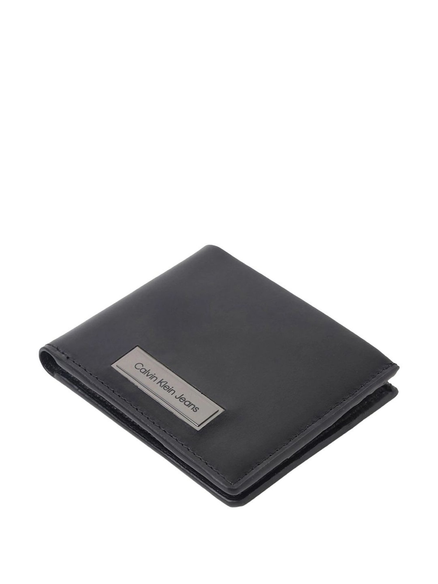 CALVIN KLEIN Black RFID Leather Bi-Fold Wallet