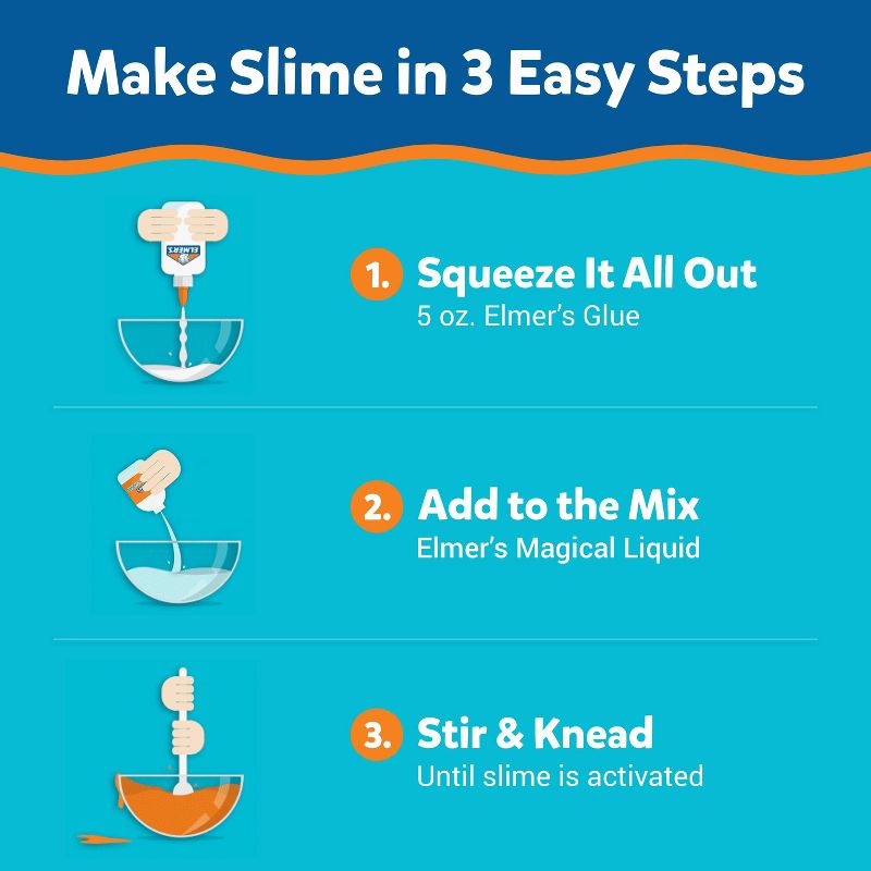 Elmer's Washable Color Slime Kit