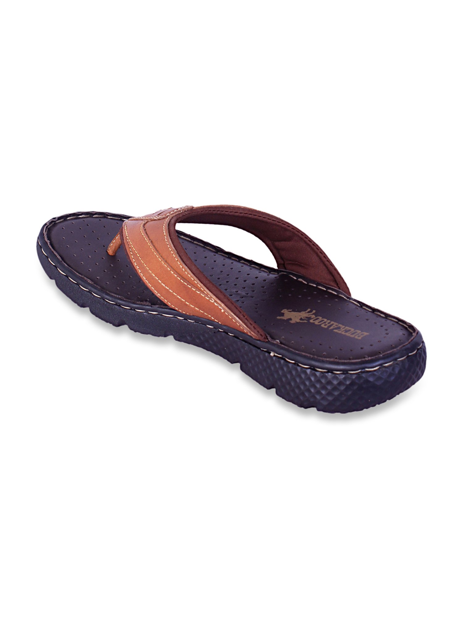 BCK by Buckaroo Men's FOMA Tan Thong Sandals