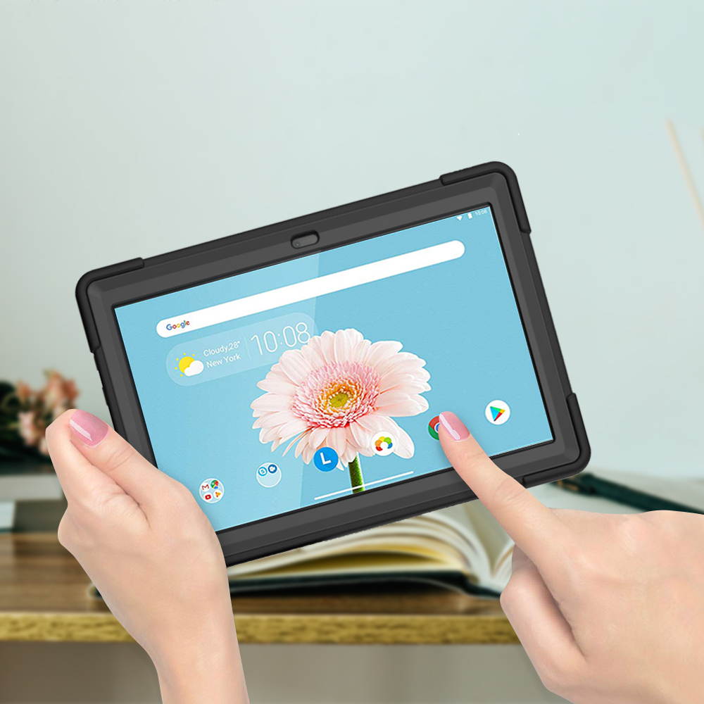 Mignova Case for Lenovo Tab M10 10.1 Case, Heavy-Duty Drop-Proof and Shock-Resistant Rugged Hybrid case(with Built-in Stand), for Lenovo Tab M10 TB-X605F 10.1" case