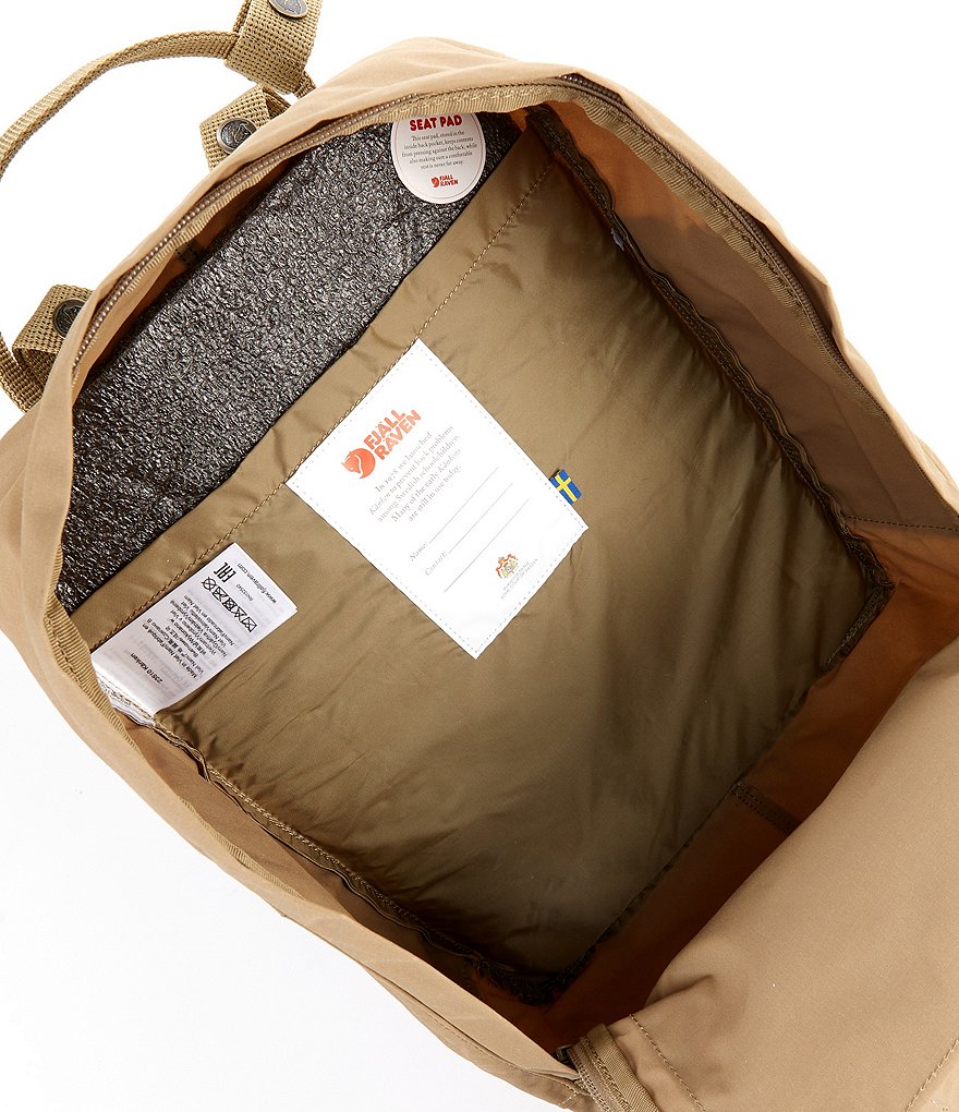Fjallraven Kanken Water-Resistant Cotton Zipper Convertible Backpack