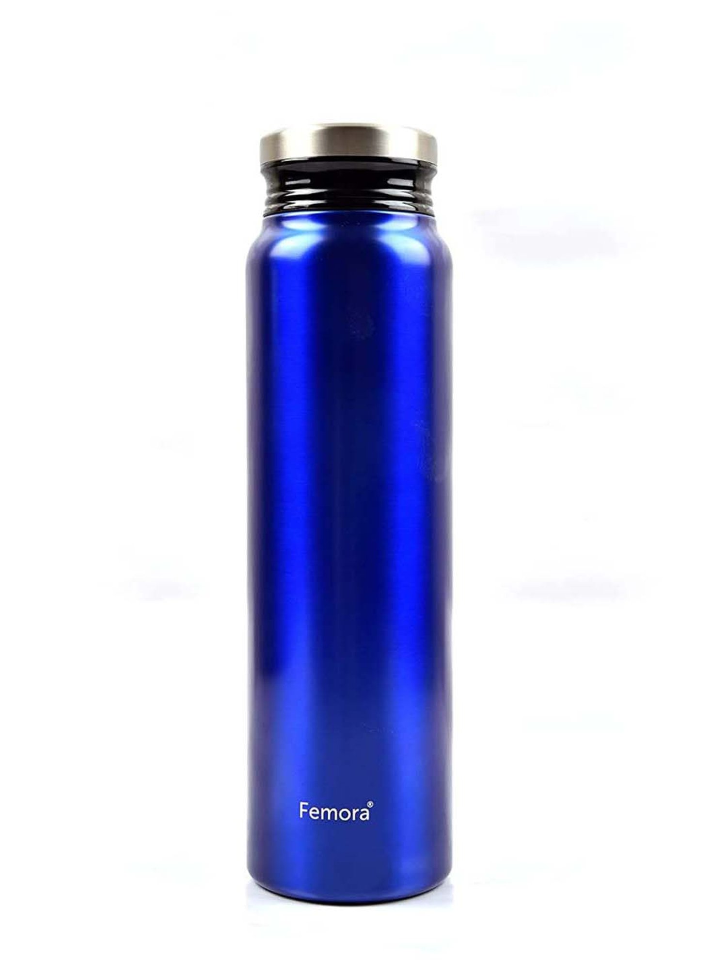 Femora Blue Stainless Steel ThermoSteel Vacuum Water Bottle (0.75 L) - Set of 1
