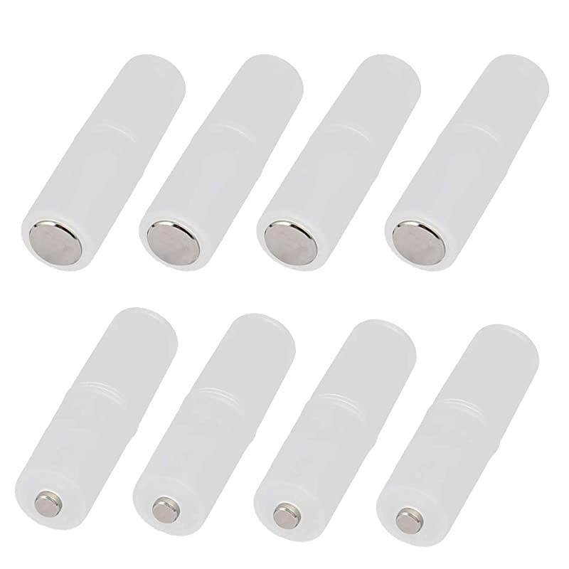 AAA to AA Battery Adapters Holder 1.5V Output Case Box AAA to AA Battery Converter Pack of 8