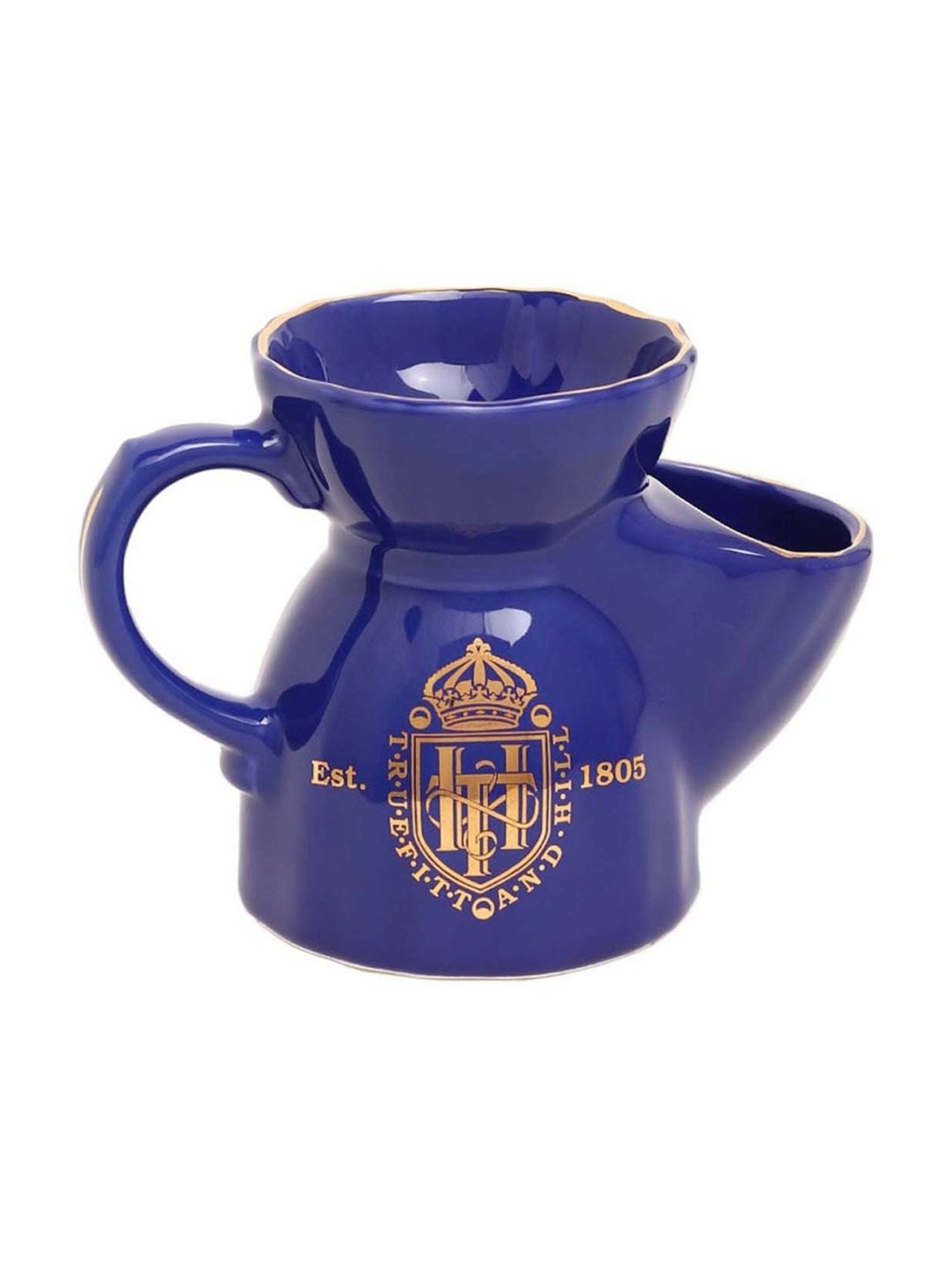 Pink Woolf Soft Synthetic Bristles Shaving Brush for Men Engineered Black Plastic Handle