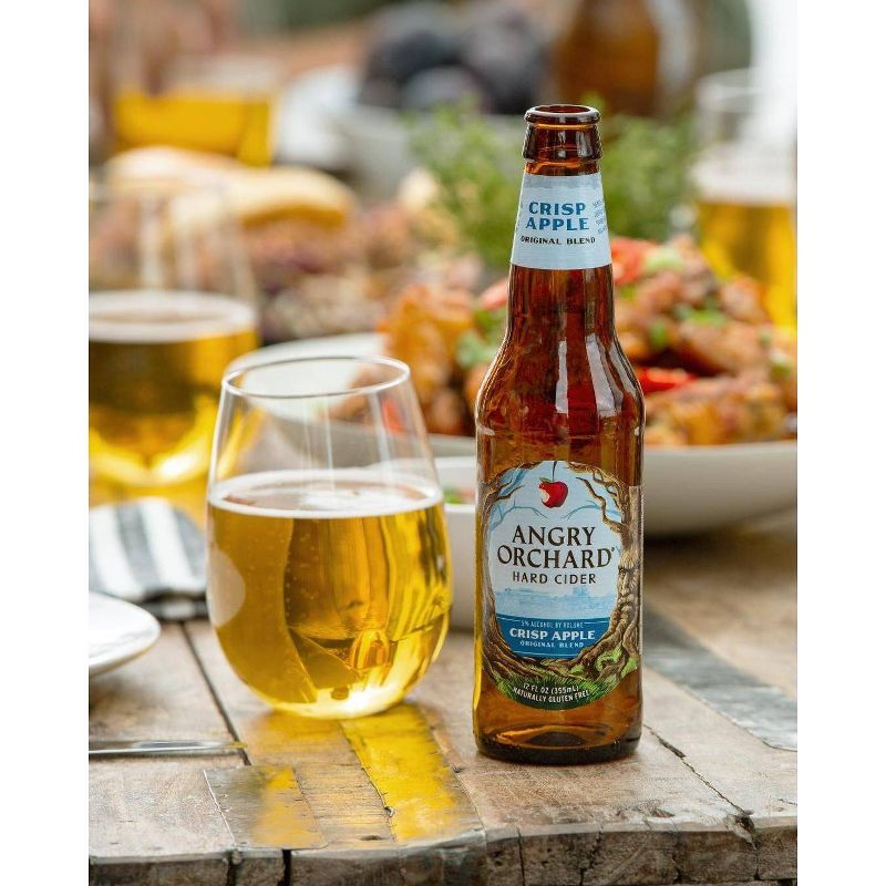 Angry Orchard Crisp Apple Hard Cider - 12pk/12 fl oz Cans