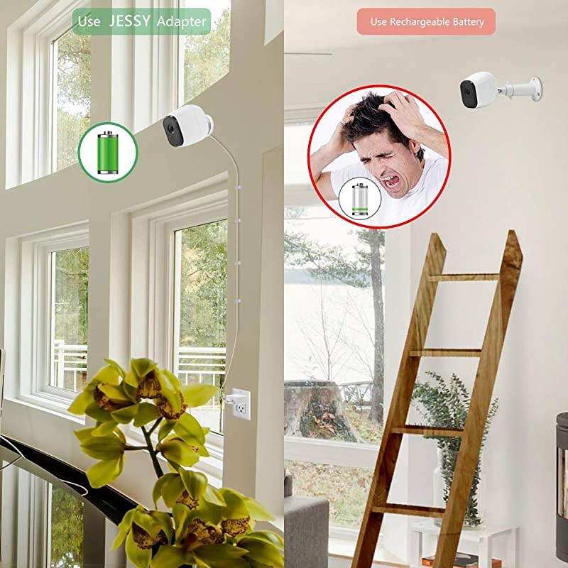 Weatherproof Outdoor Power Cable for Arlo Pro and Arlo Pro 2 with Quick Charge 30 Power Adapter Compatible with Arlo ProArlo Pro 2Arlo Go and Arlo Security Light 165ft5mCharger and Cord