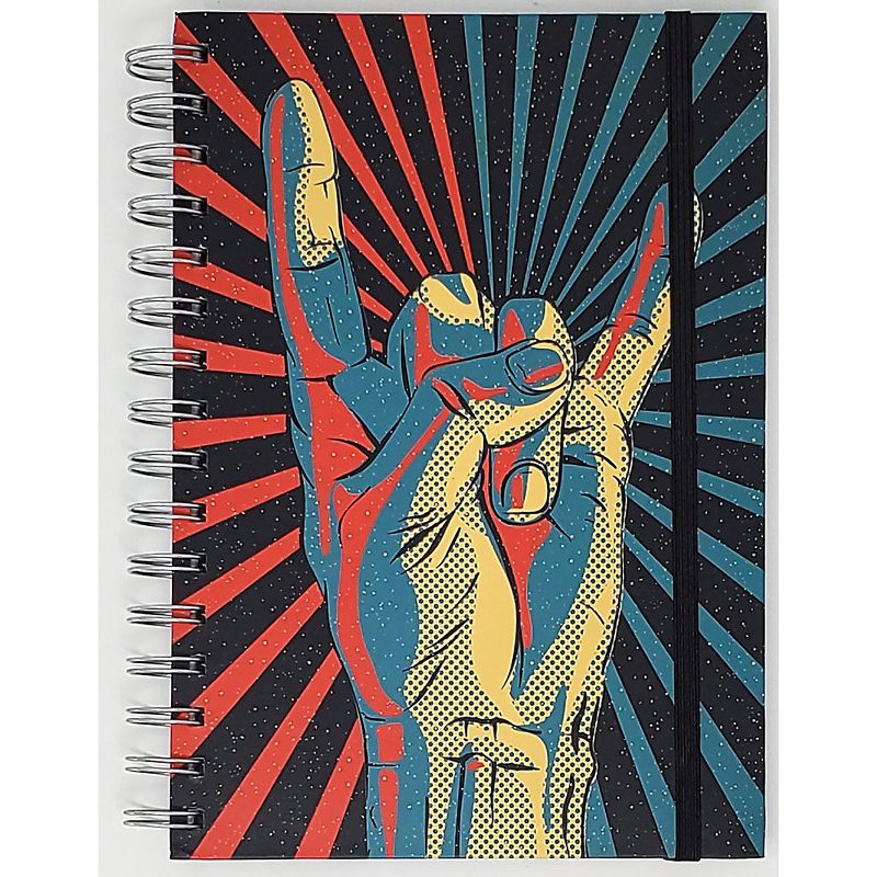Pyramid America Rock On! Hand Starburst Premium Journal