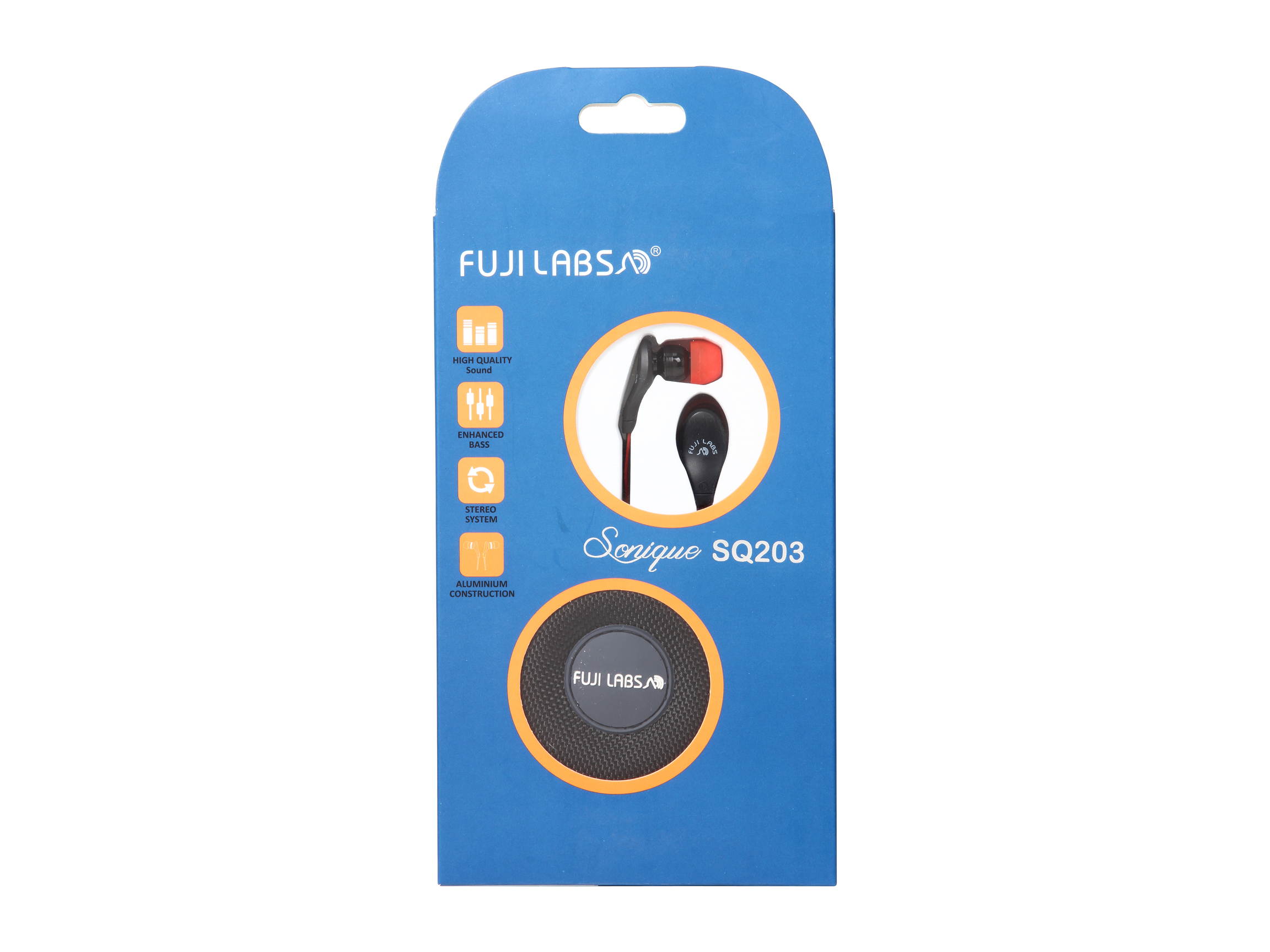 Fuji Labs Sonique SQ203 Designer In-Ear Headphones