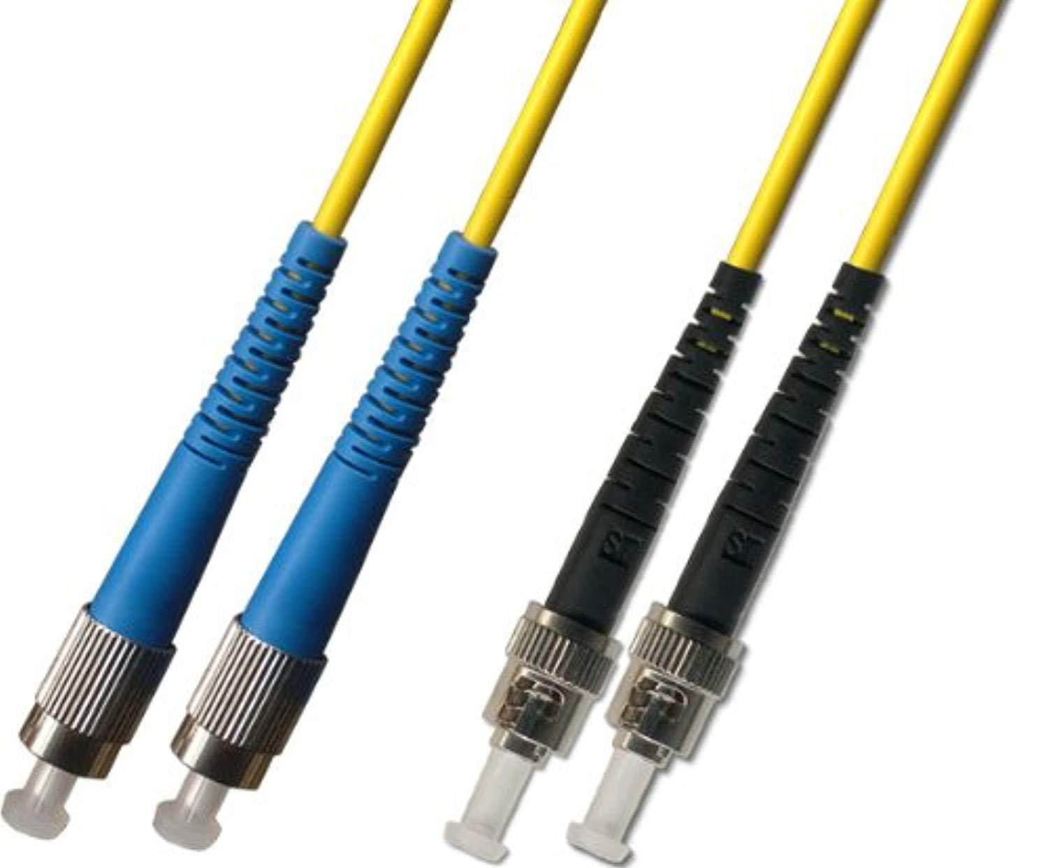100m - singlemode duplex fiber optic cable (9/125) - fc to st