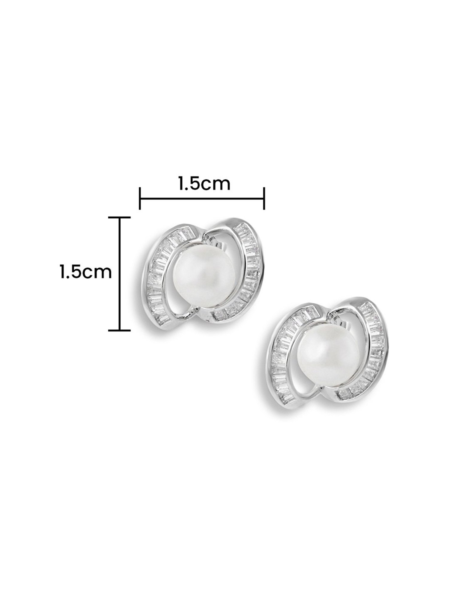 The Real Effect London 800 Silver Earrings for Women